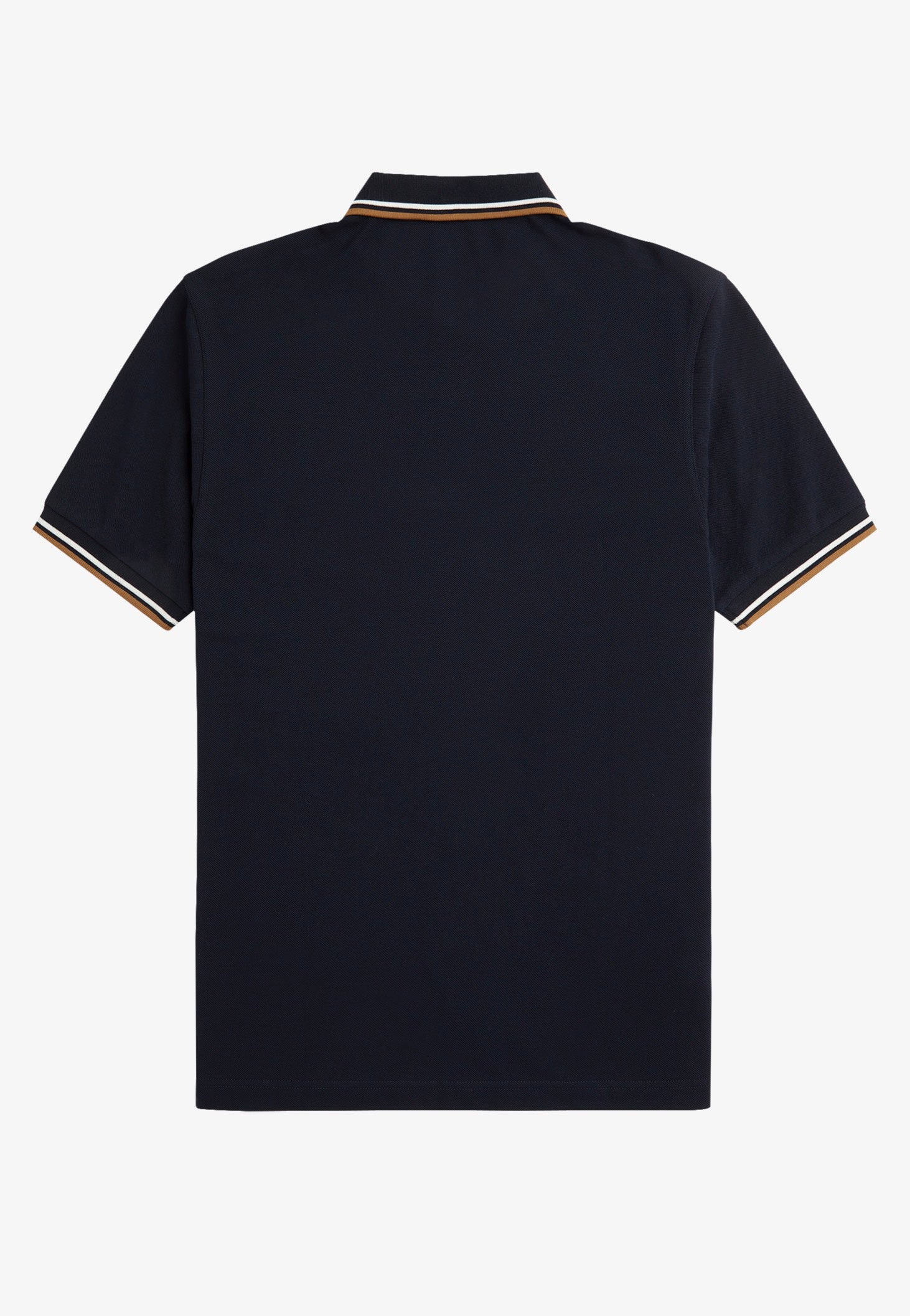 Fred Perry - Twin Tipped Navy/Snow White/Shaded Stone - Polo | Men-Image