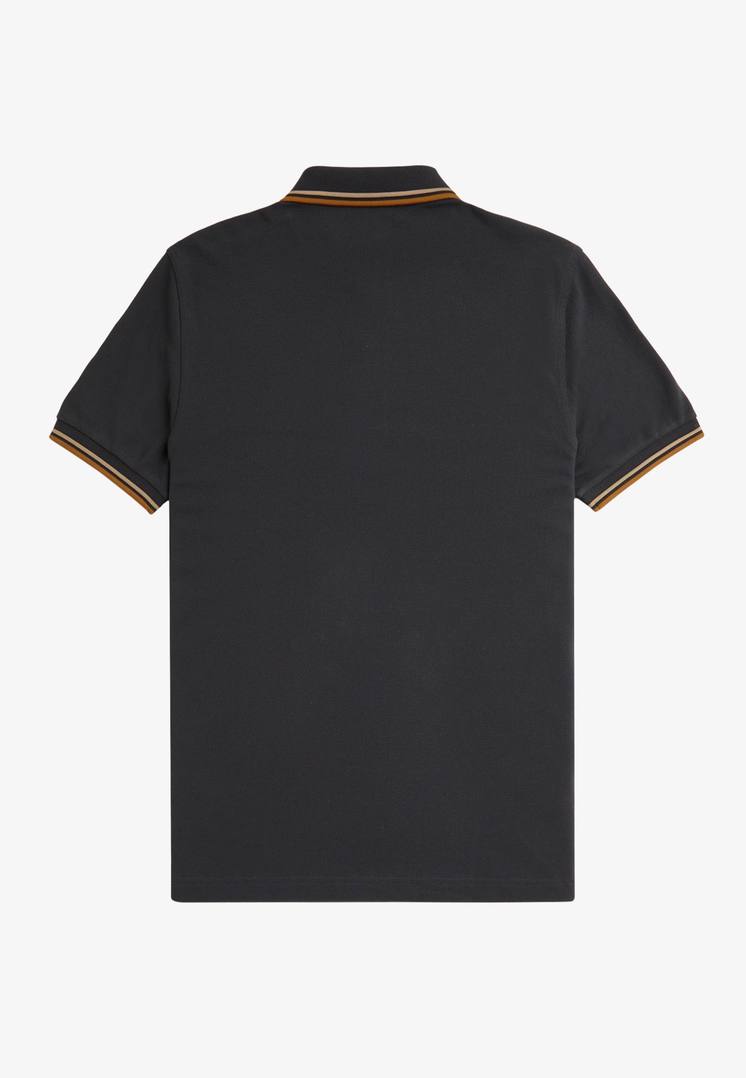 Fred Perry - Twin Tipped Anchor Grey/Warm Stone/Dark Caramel - Polo | Men-Image