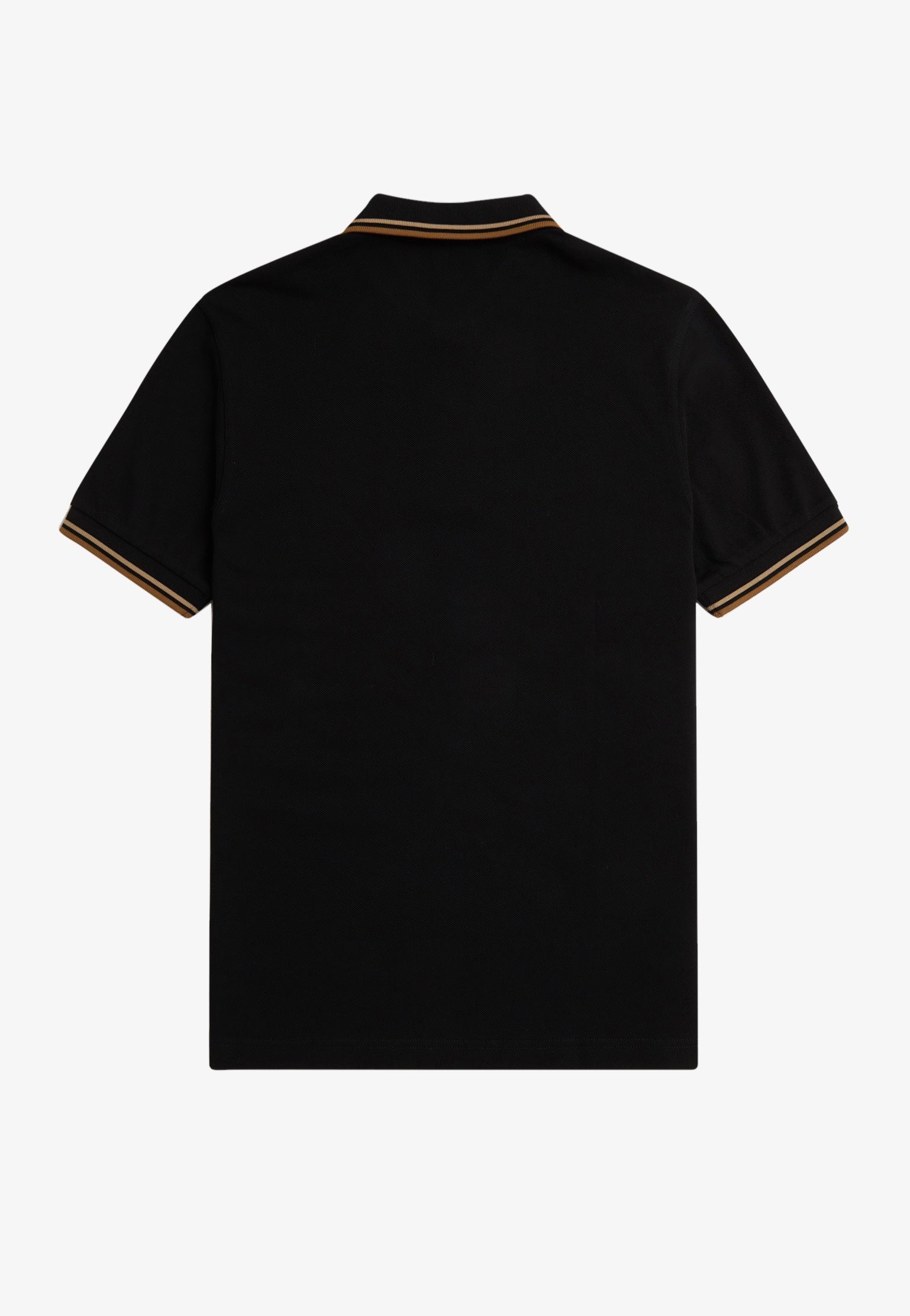 Fred Perry - Twin Tipped Black/Warm Stone/Shaded Stone - Polo | Men-Image