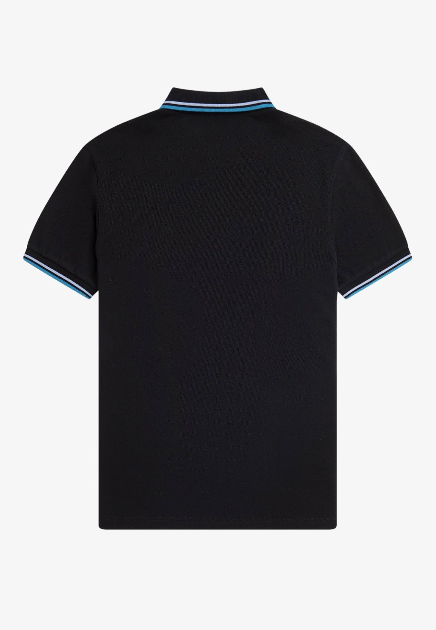 Fred Perry - Twin Tipped Black/Light Smoke/Runaway Bay Ocean - Polo | Men-Image