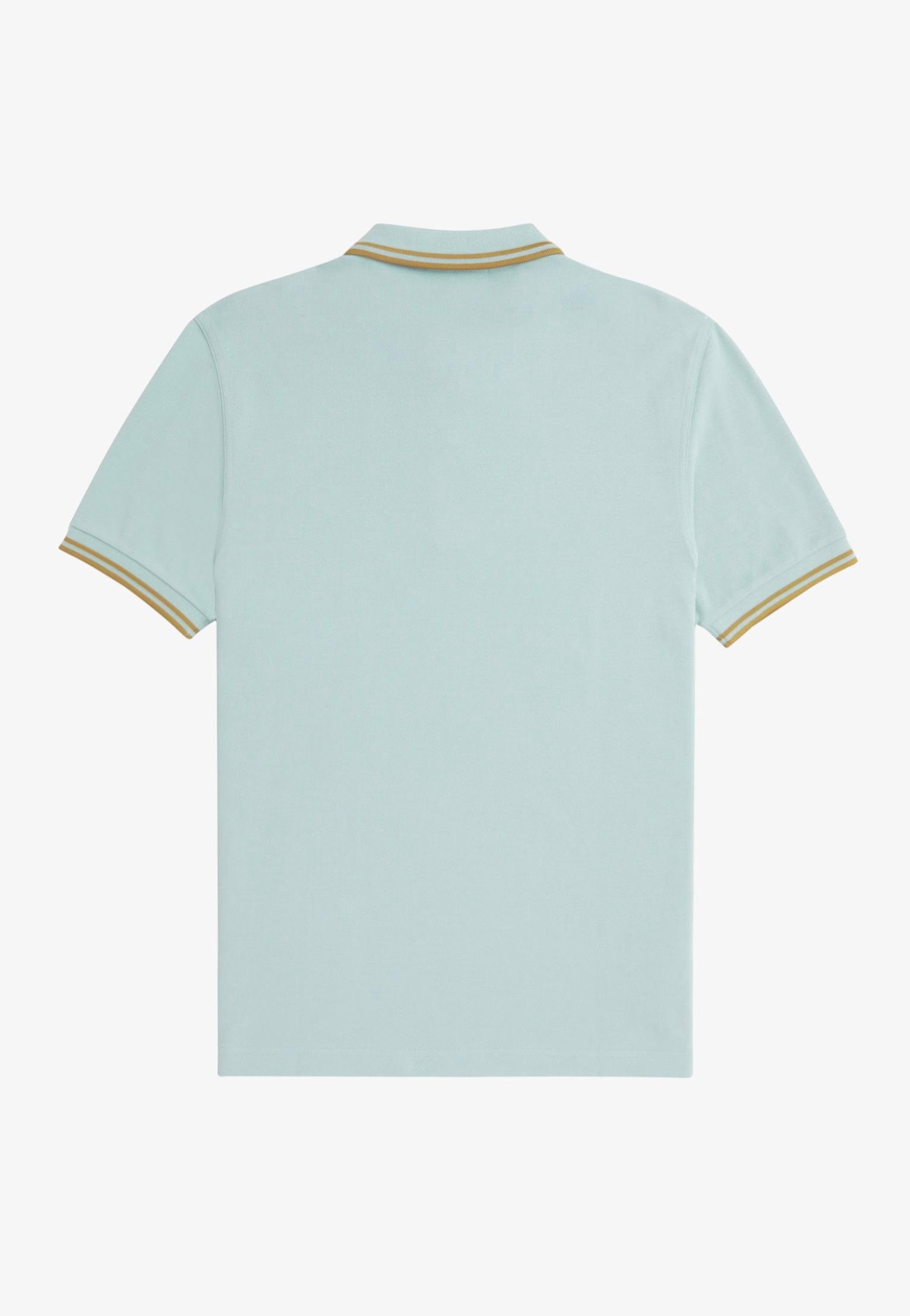 Fred Perry - Twin Tipped Silver Blue/Dark Caramel - Polo | Men-Image