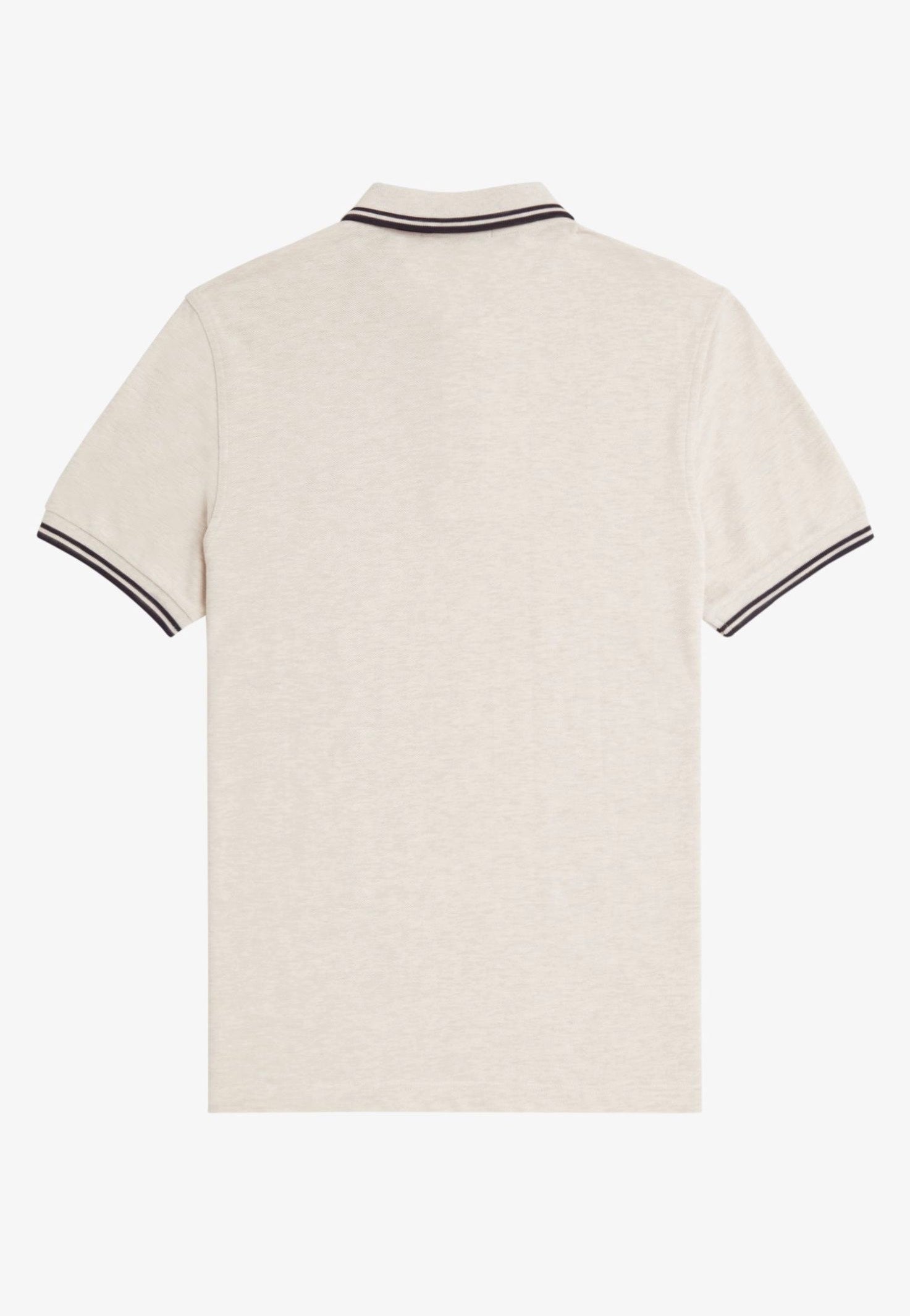 Fred Perry - Twin Tipped Porridge Marl/Anchor Grey/Anchor Grey - Polo | Men-Image