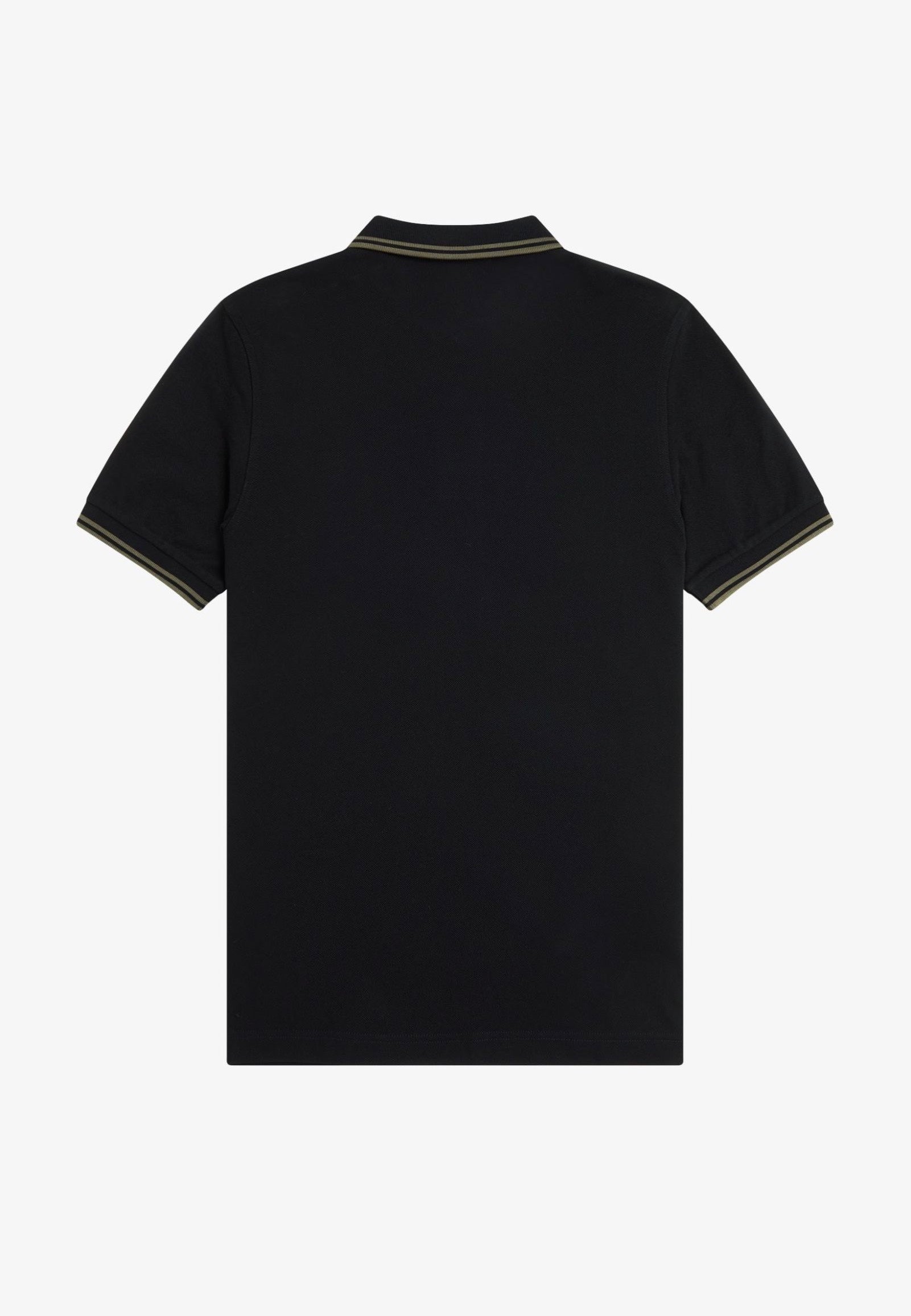 Fred Perry - The Twin Tipped Black/Lr Wgre - Polo | Men-Image