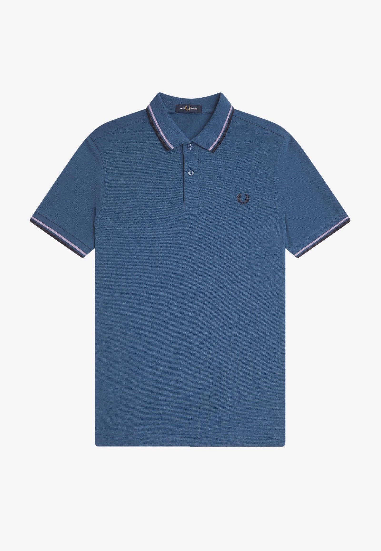 Fred Perry - The Twin Tipped Mdnbl/Ultvio/Nvy - Polo | Men-Image