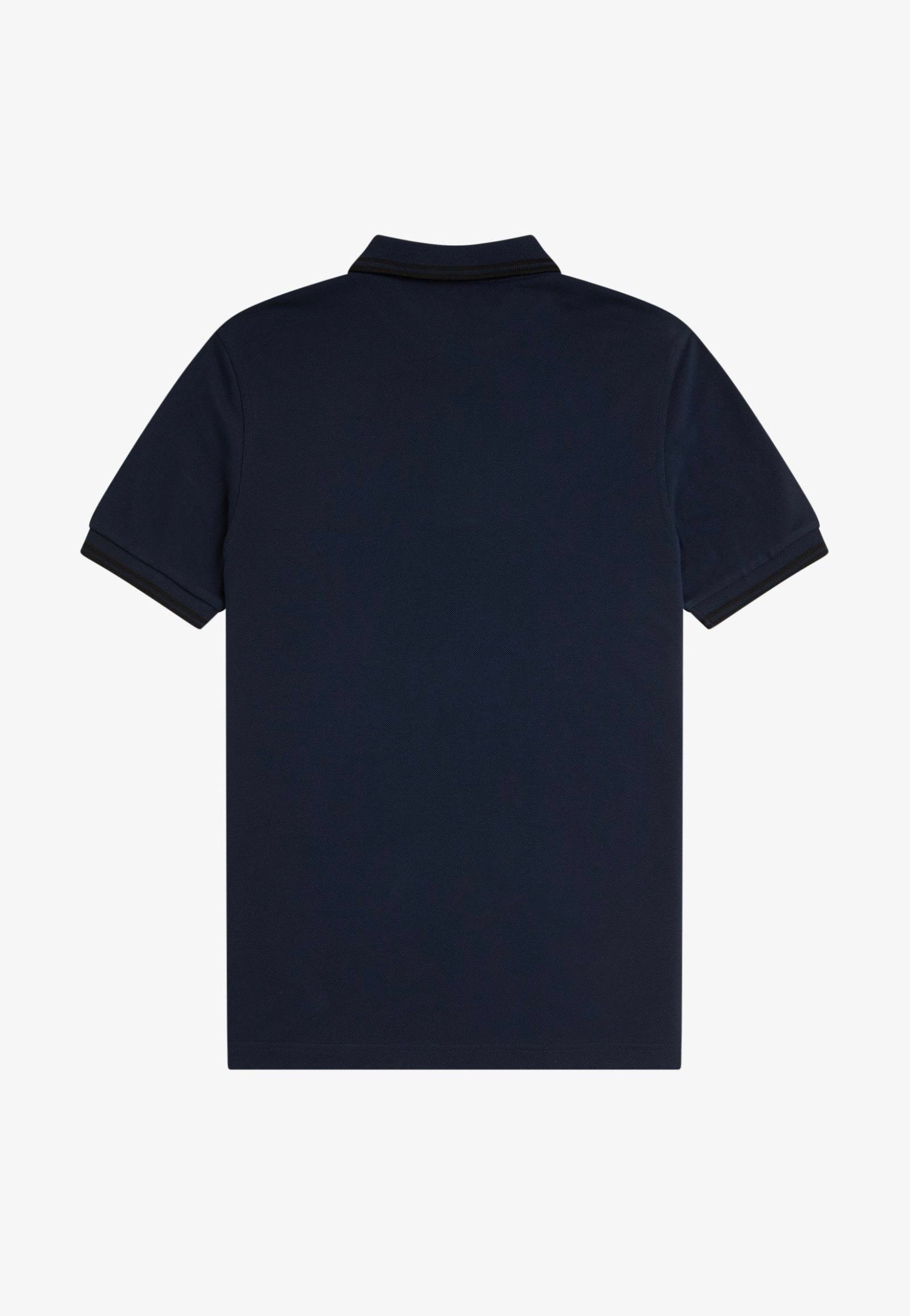 Fred Perry - The Twin Tipped Dkcarbon/Black - Polo | Men-Image