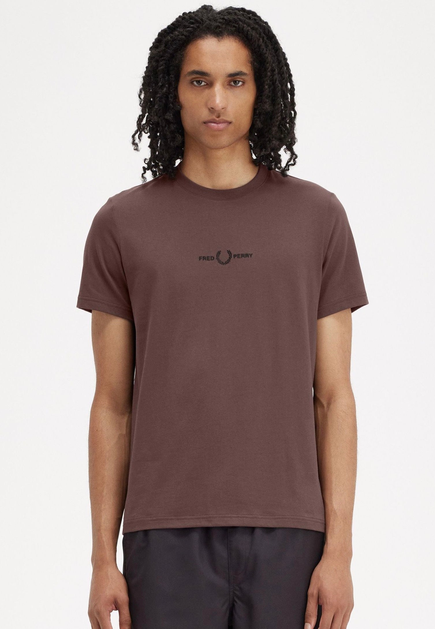 Fred Perry - Embroidered Carrington Brick - T-Shirt | Men-Image