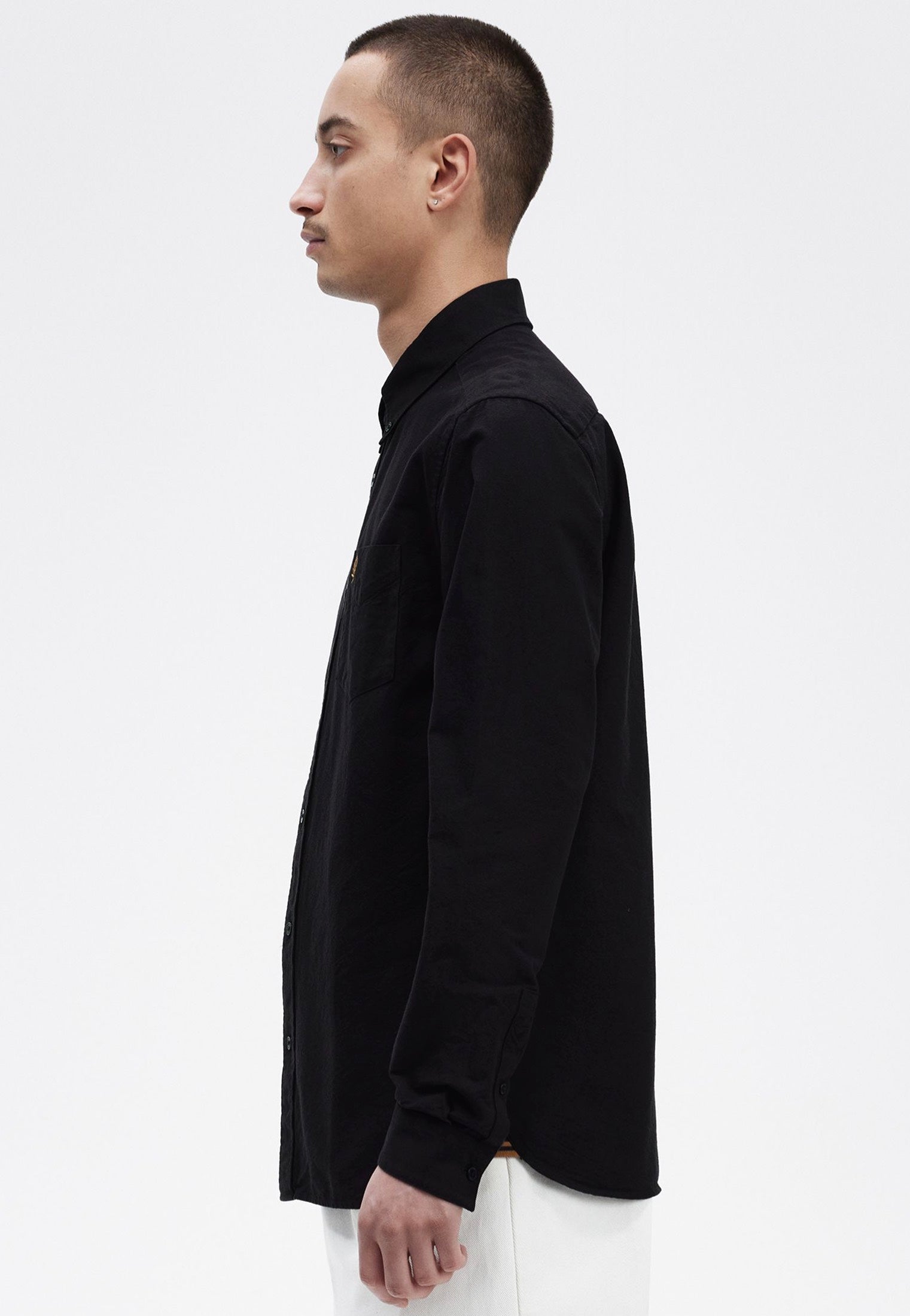 Fred Perry - Oxford Black - Shirt | Men-Image