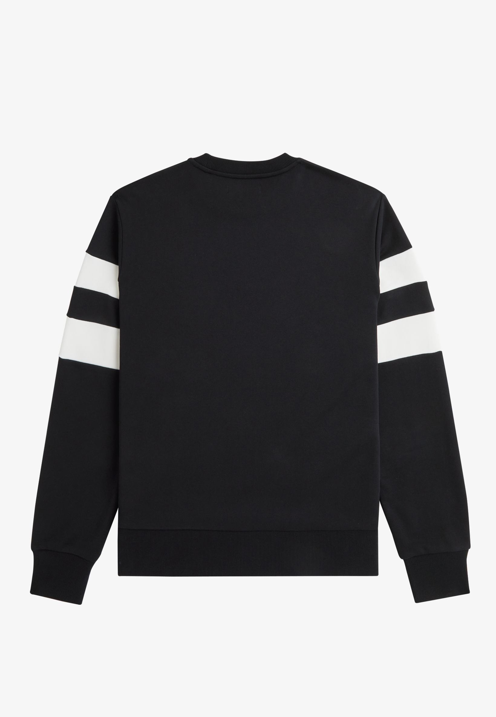 Fred Perry - Tipped Sleeve Black - Sweater | Men-Image