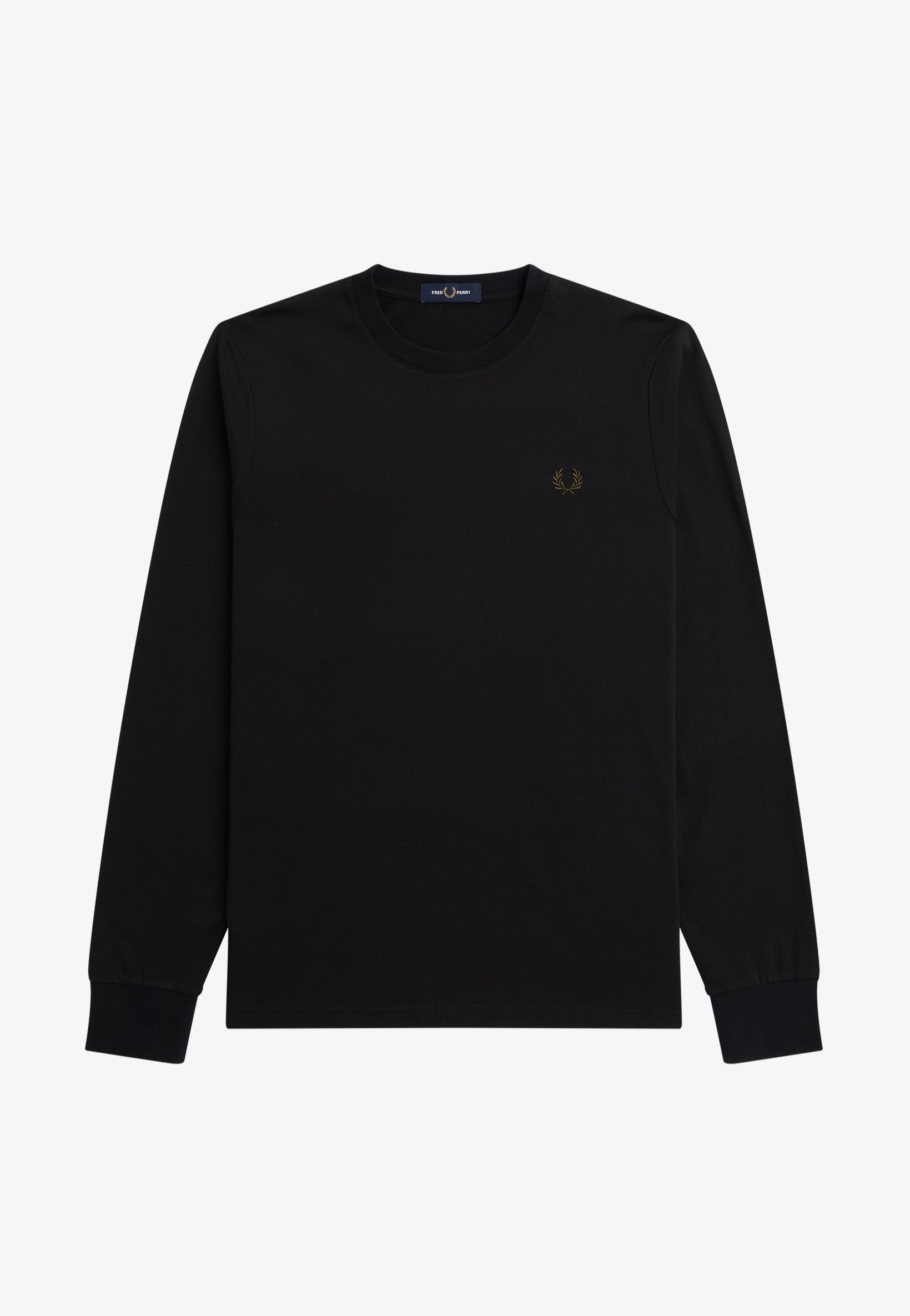 Fred Perry - Graphic Soundwaves Black - Longsleeve | Men-Image