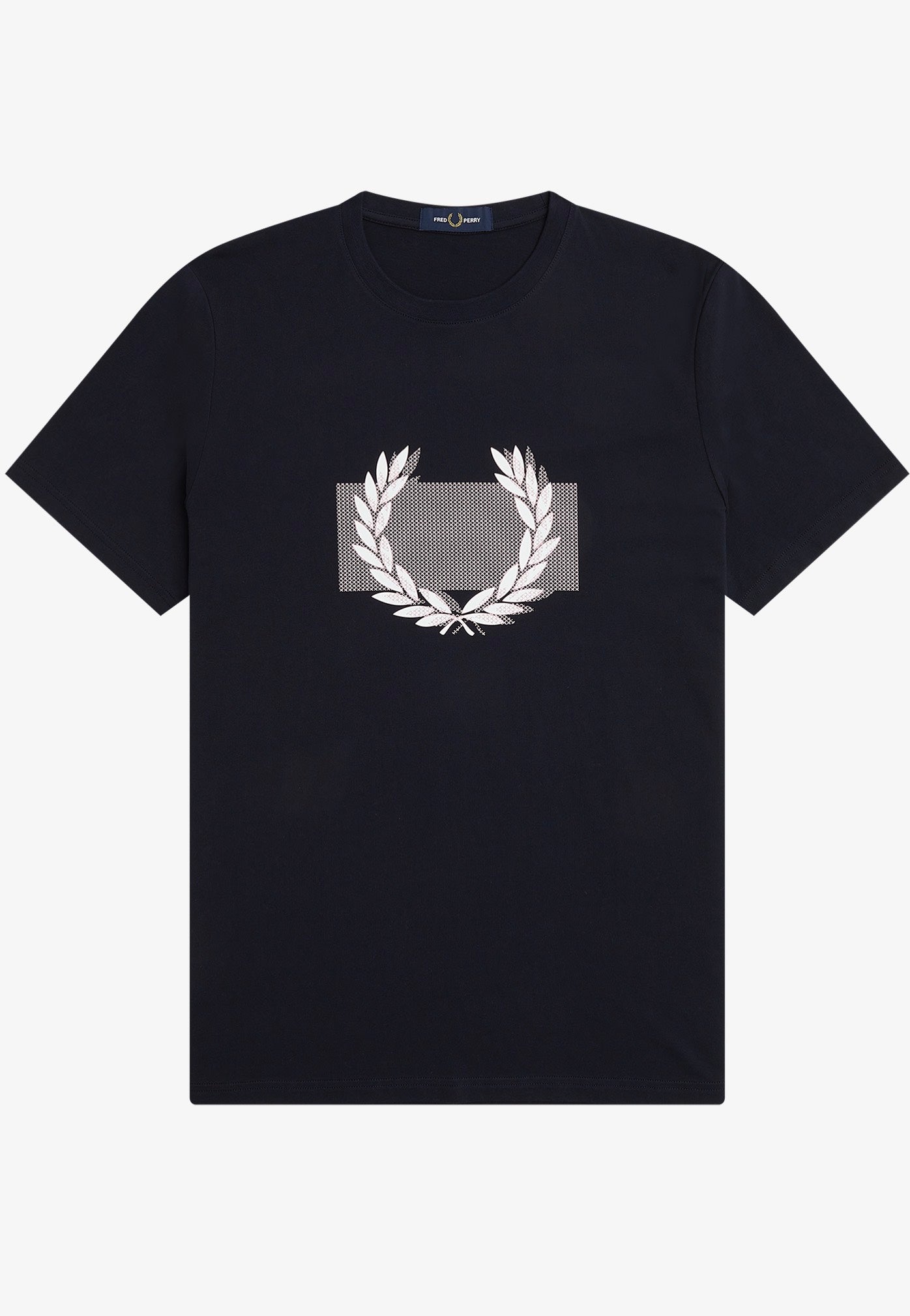 Fred Perry - Col Bloc Laurel Wreath Navy - T-Shirt | Men-Image