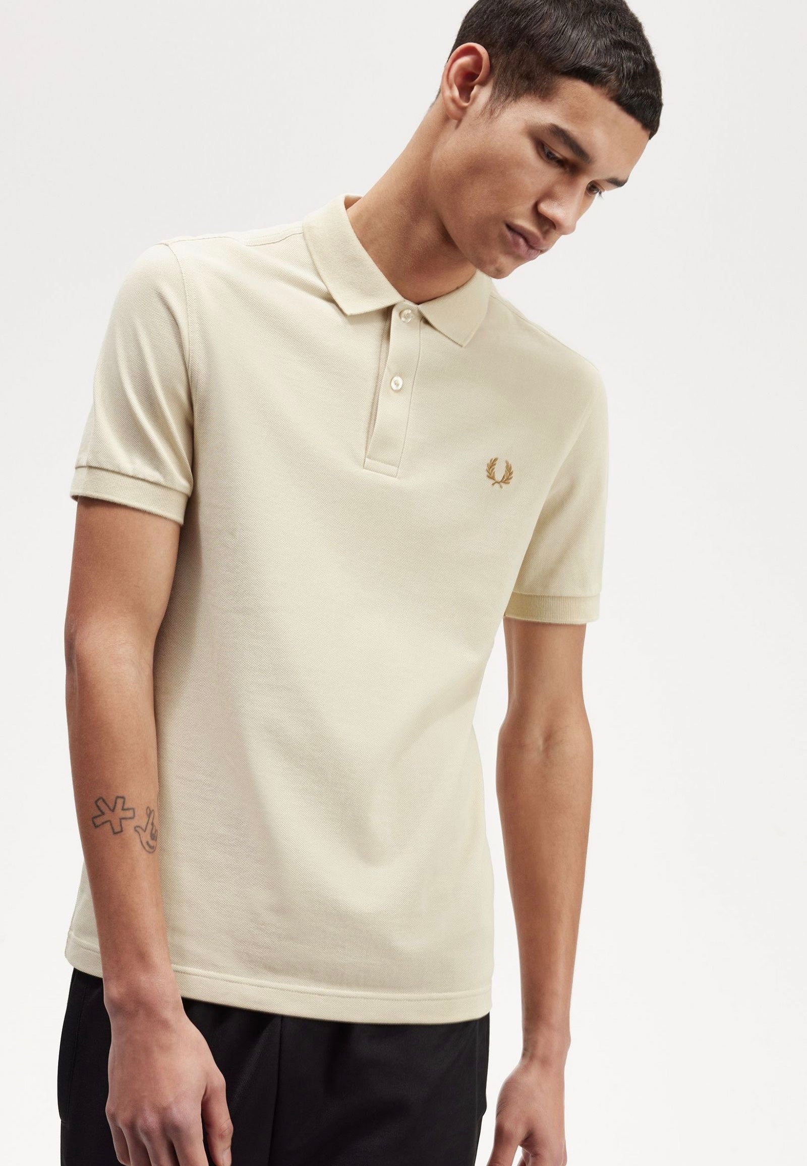 Fred Perry - Plain Oatmeal - Polo | Men-Image