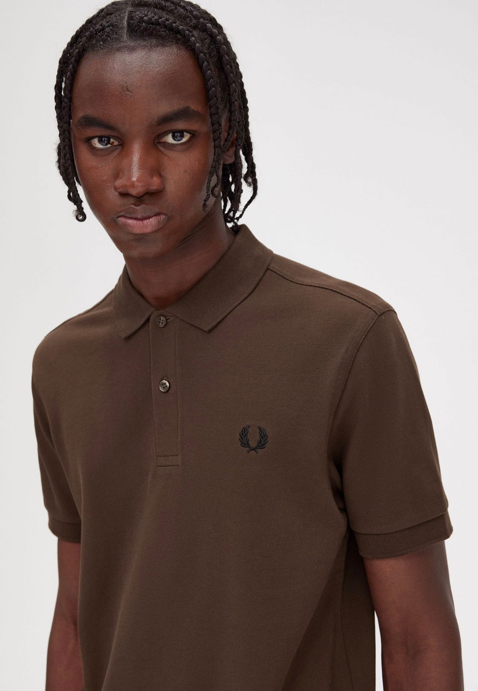 Fred Perry - Plain Burnt Tobacco - Polo | Men-Image