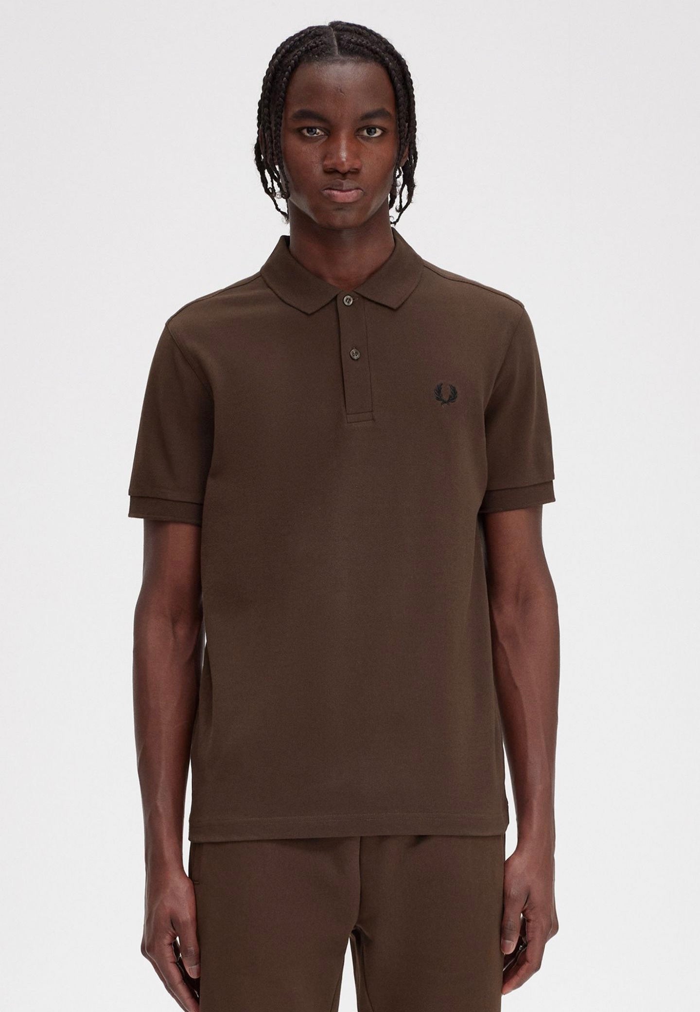 Fred Perry - Plain Burnt Tobacco - Polo | Men-Image