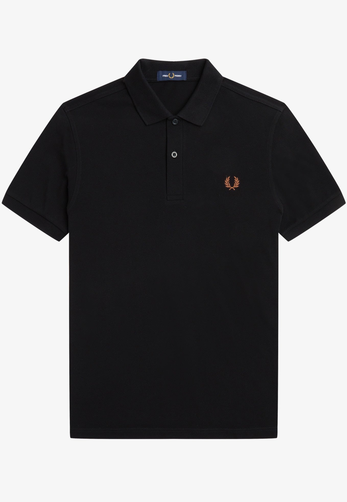 Fred Perry - Plain Black - Polo | Men-Image