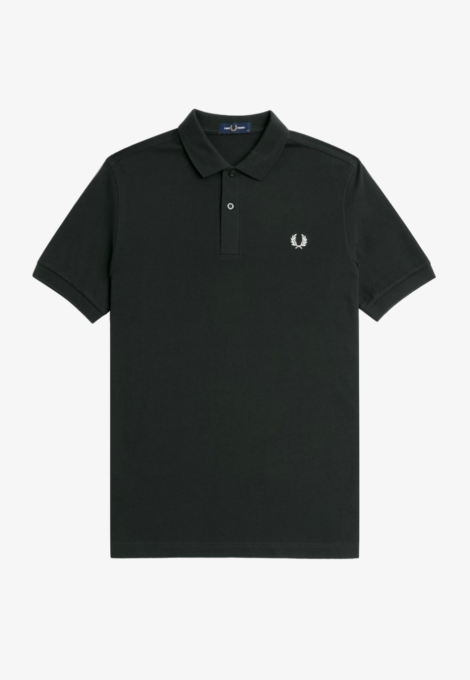 Fred Perry - Plain Night Green/Snow White - Polo | Men-Image