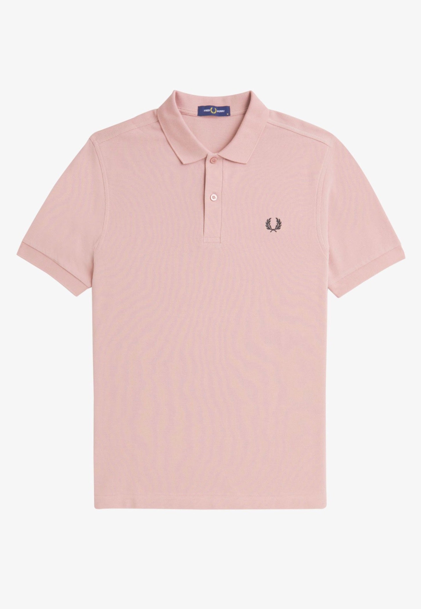 Fred Perry - Plain Dusty Rose Pink/Black - Polo | Men-Image