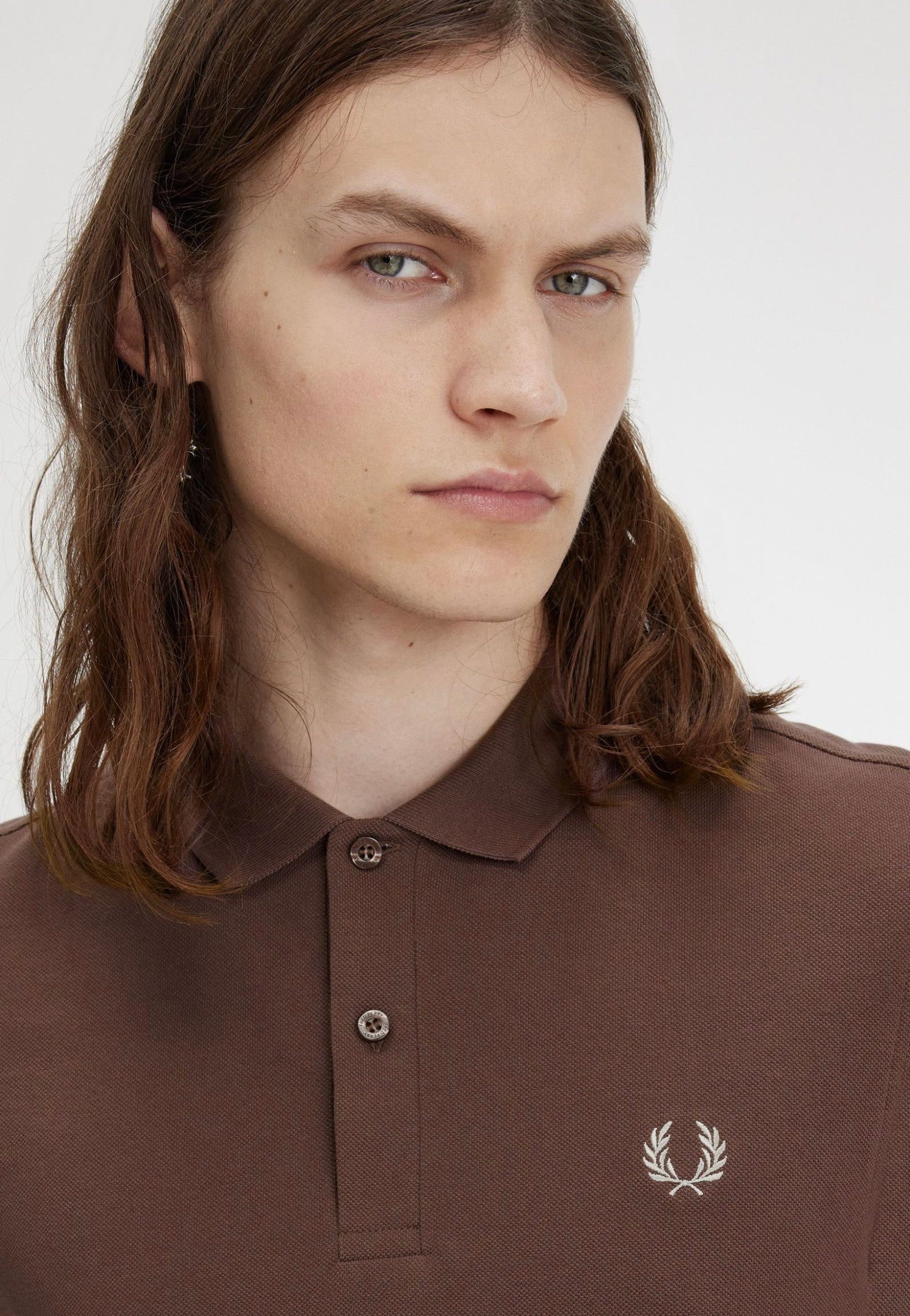 Fred Perry - Plain Road Brick/Warm Grey - Polo | Men-Image