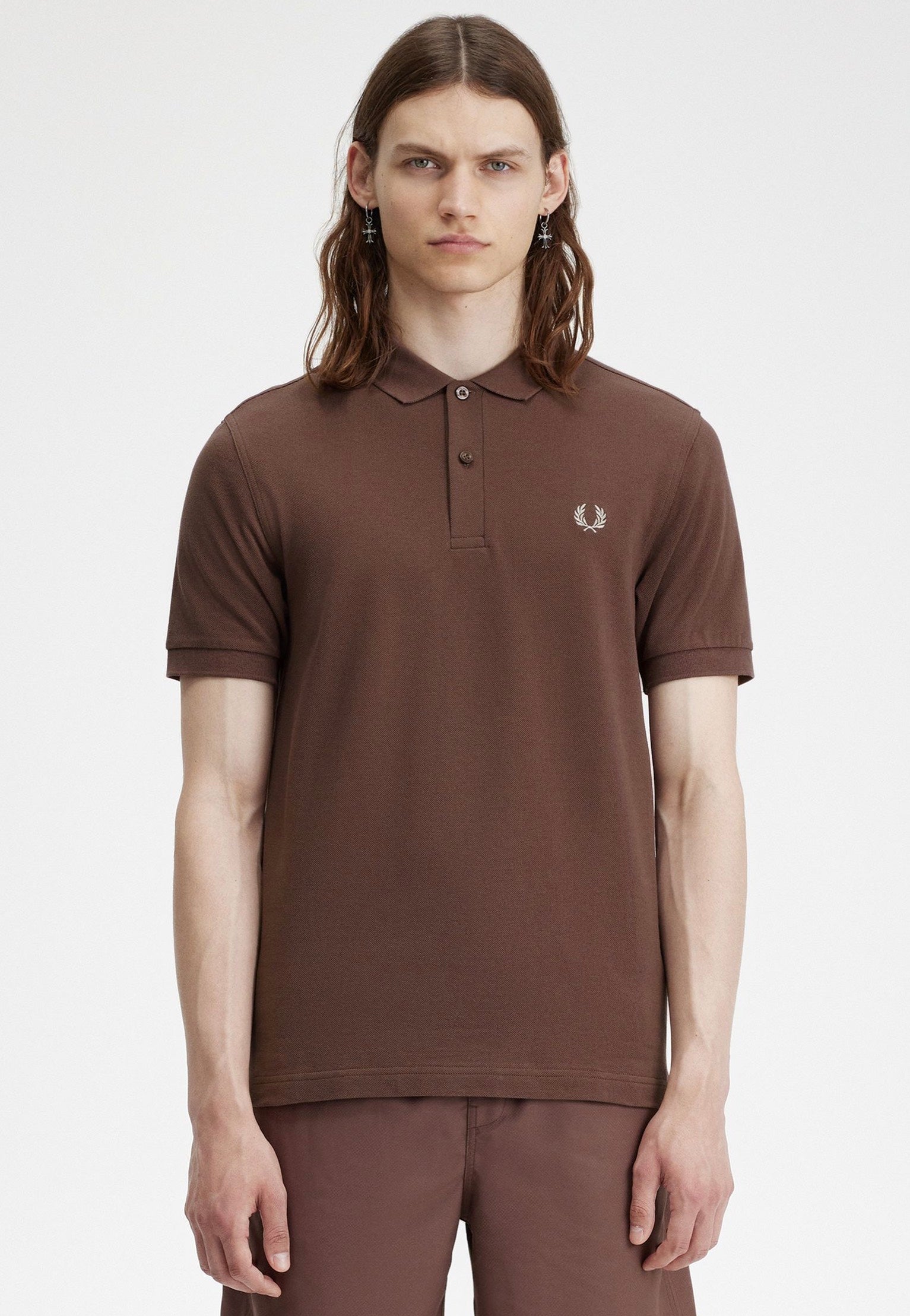 Fred Perry - Plain Road Brick/Warm Grey - Polo | Men-Image