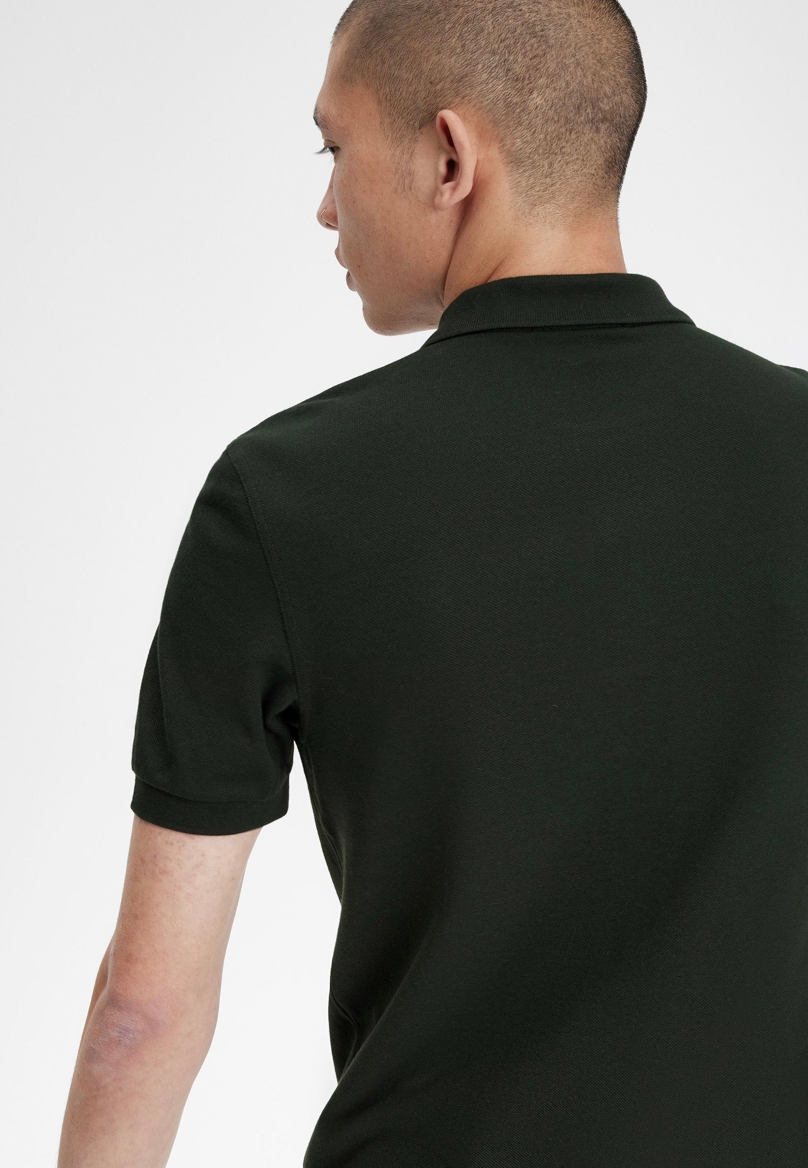 Fred Perry - Plain Night Green/Light Rust - Polo | Men-Image