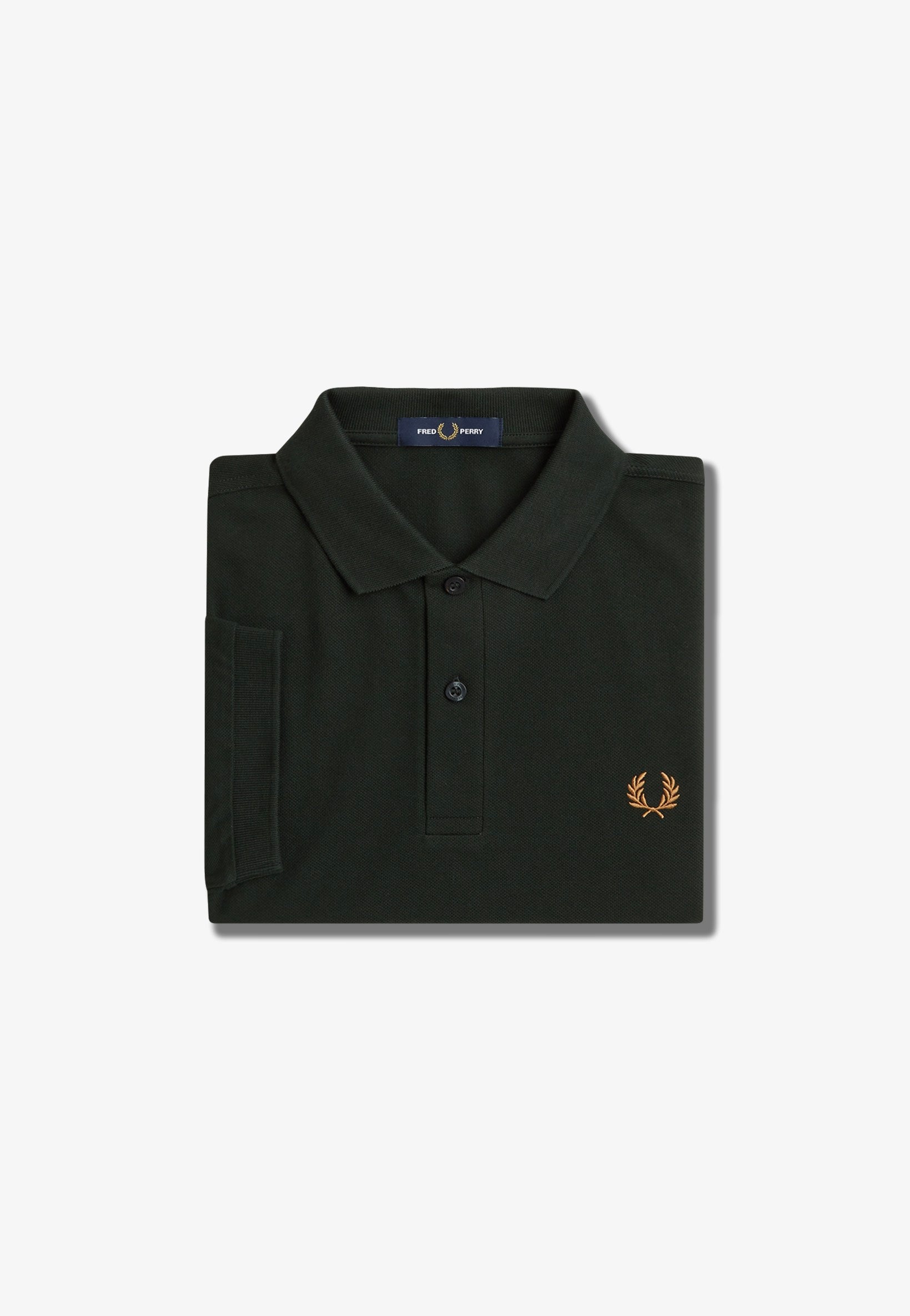 Fred Perry - Plain Night Green/Light Rust - Polo | Men-Image