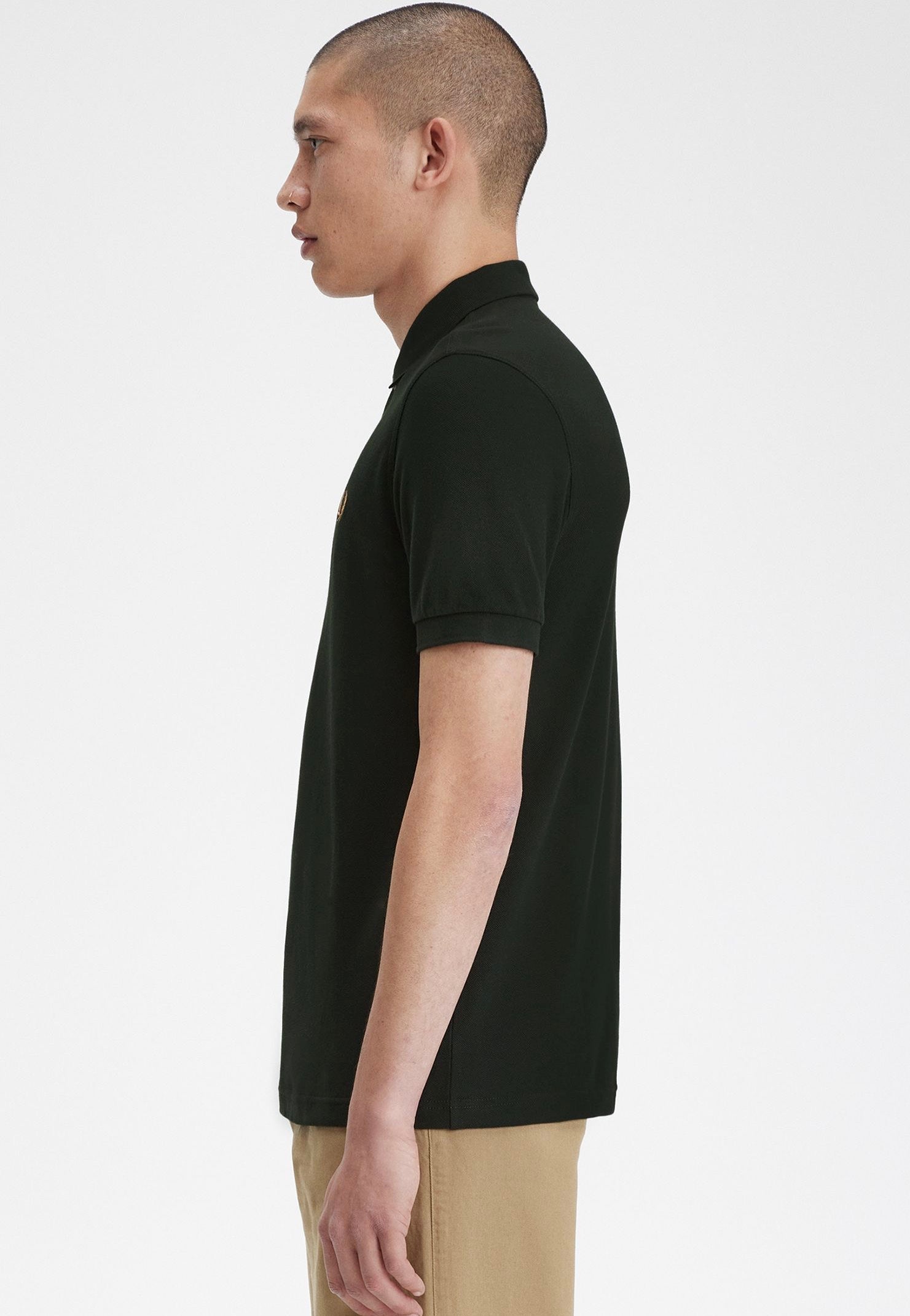 Fred Perry - Plain Night Green/Light Rust - Polo | Men-Image