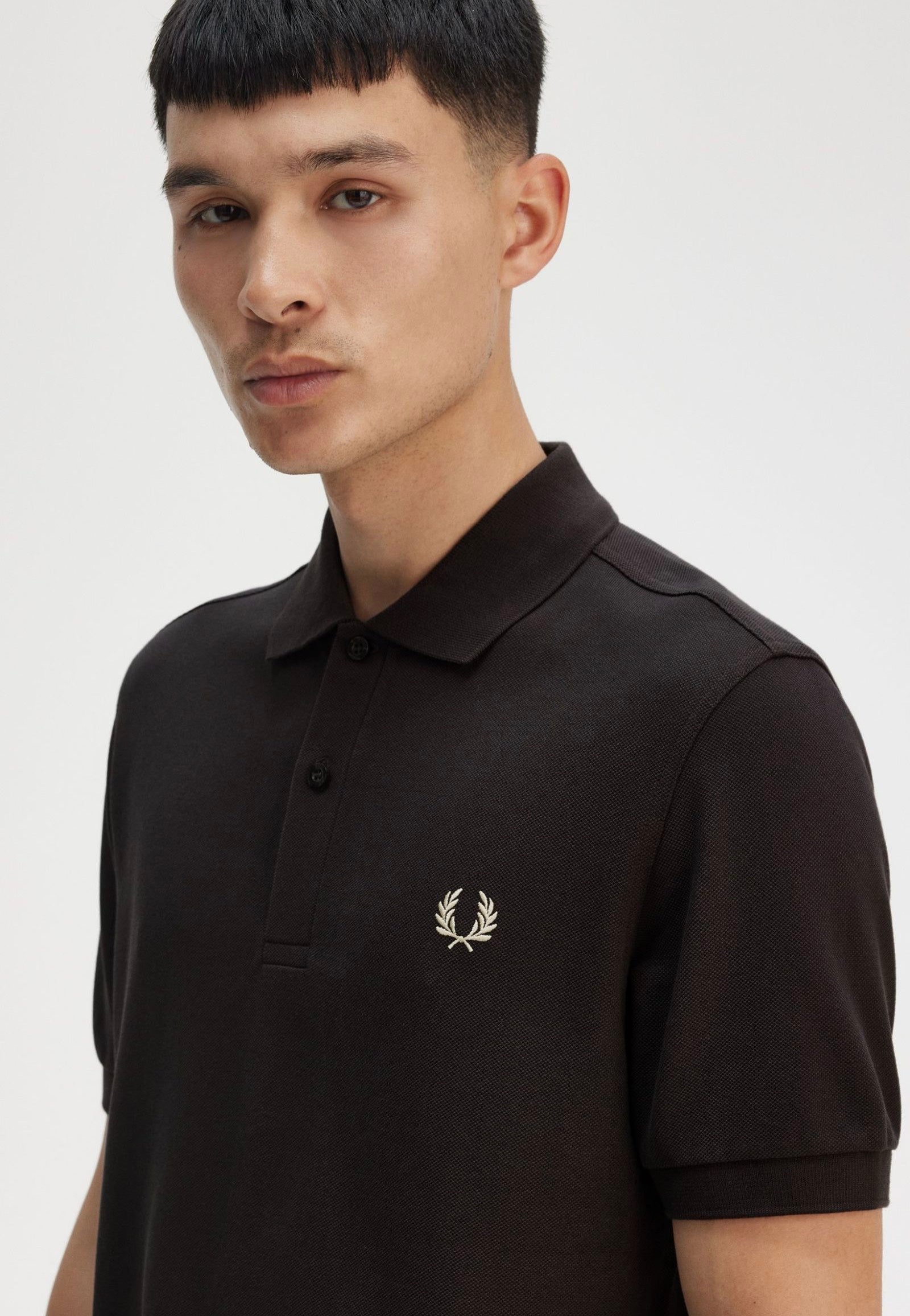 Fred Perry - The Fred Perry Anchor Grey/Oatmeal - Polo | Men-Image