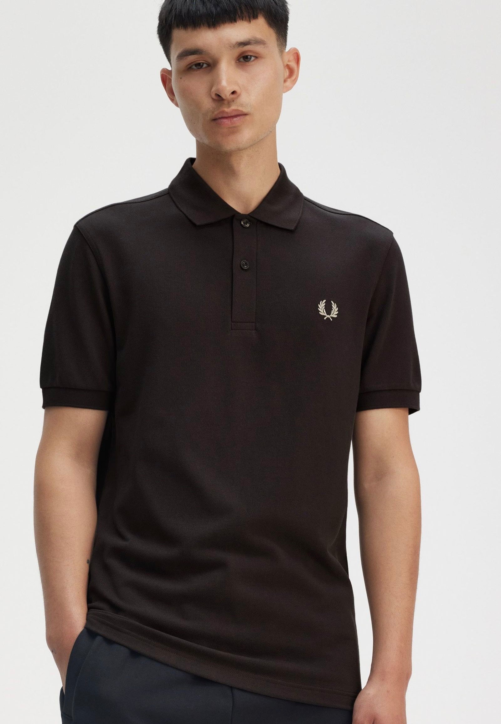 Fred Perry - The Fred Perry Anchor Grey/Oatmeal - Polo | Men-Image