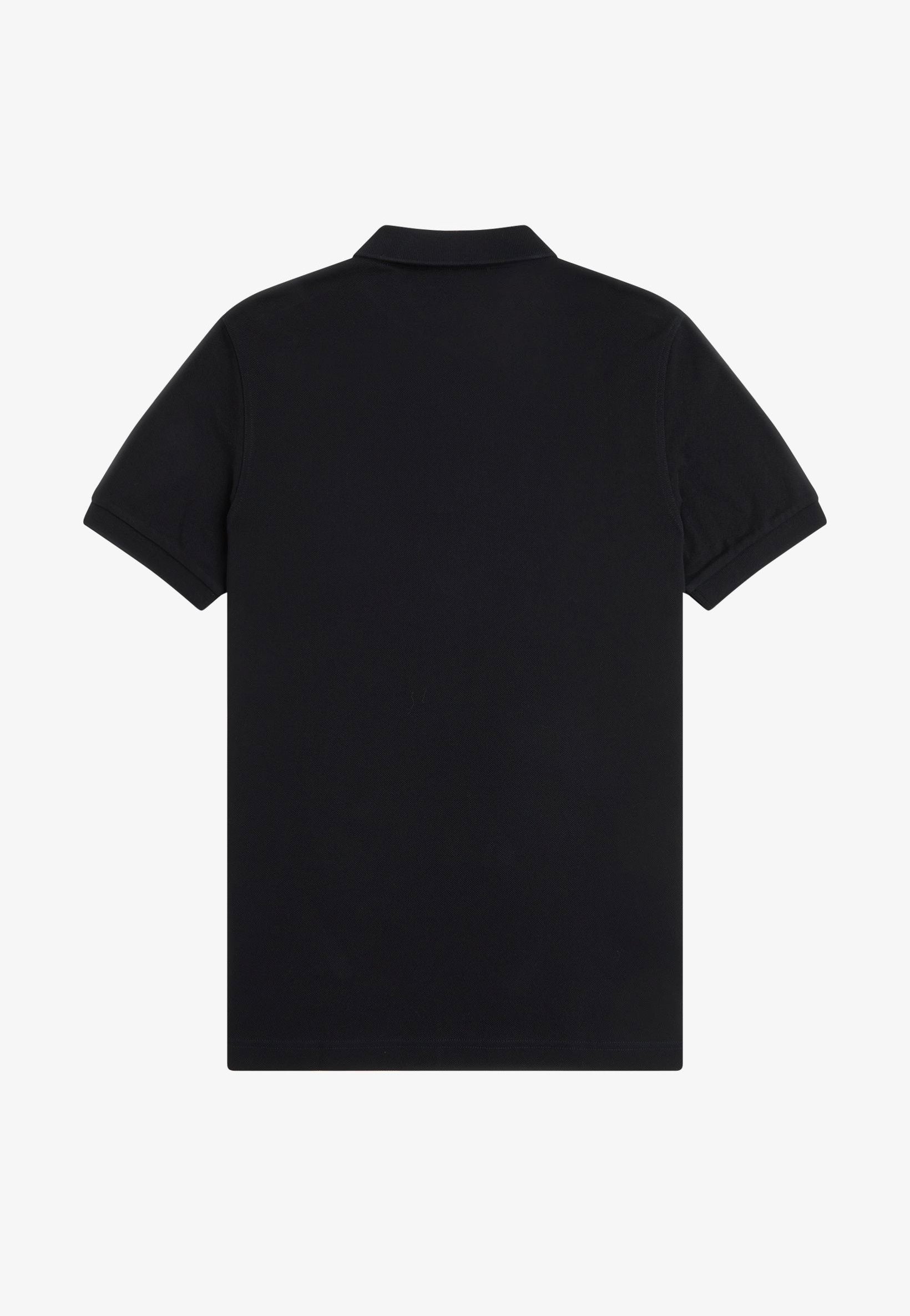 Fred Perry - The Fred Perry Black/Marmalade - Polo | Men-Image