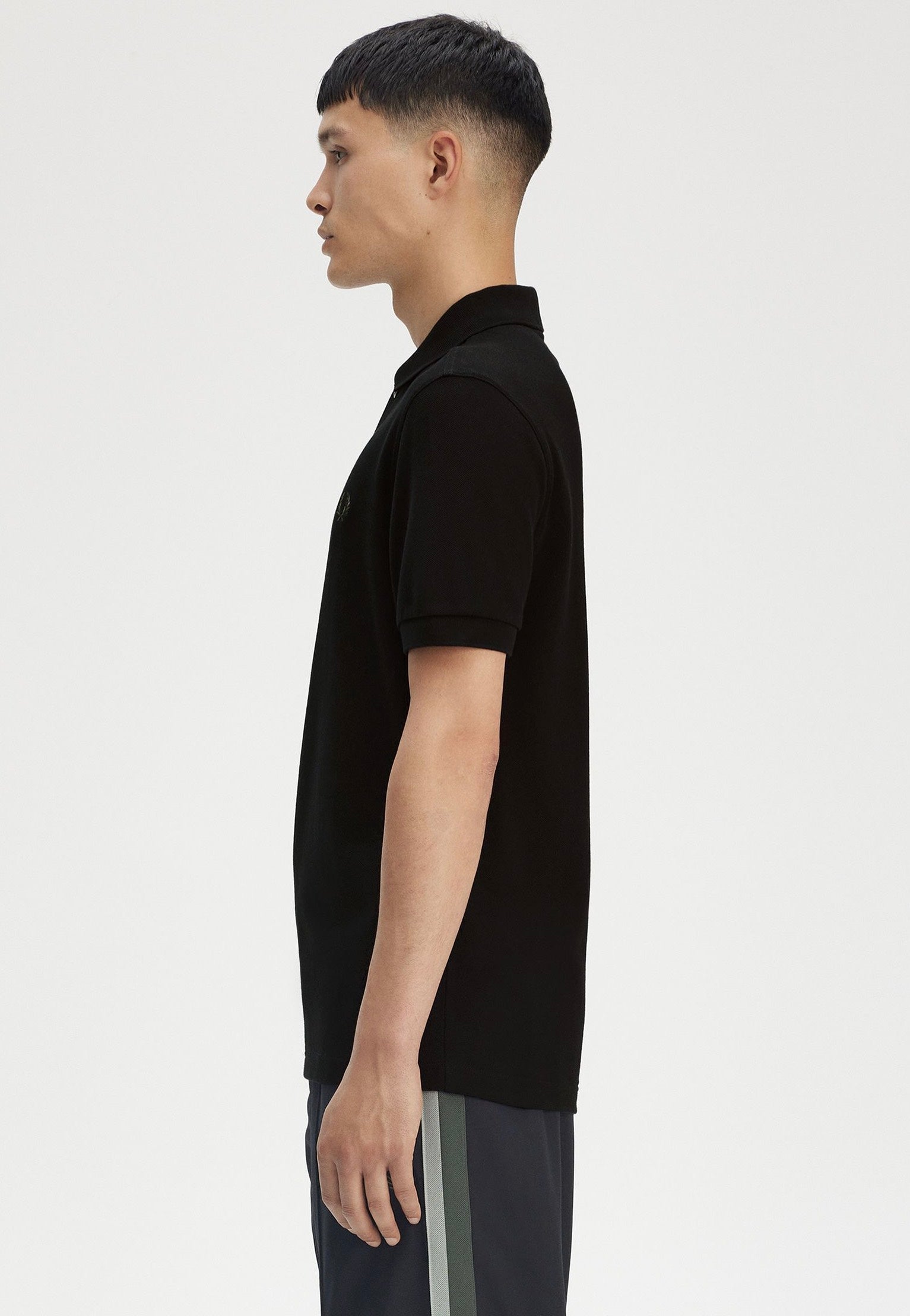 Fred Perry - The Fred Perry Black/Court Green - Polo | Men-Image