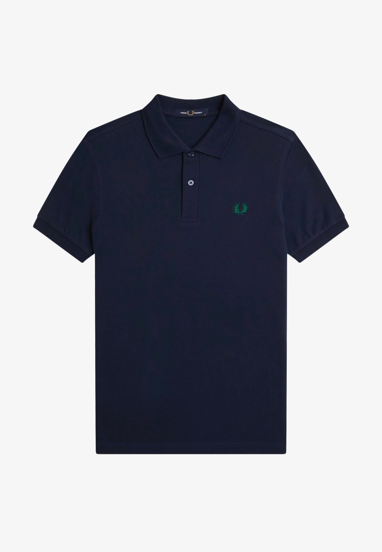 Fred Perry - The Fred Perry Dark Carbon/Label Green - Polo | Men-Image