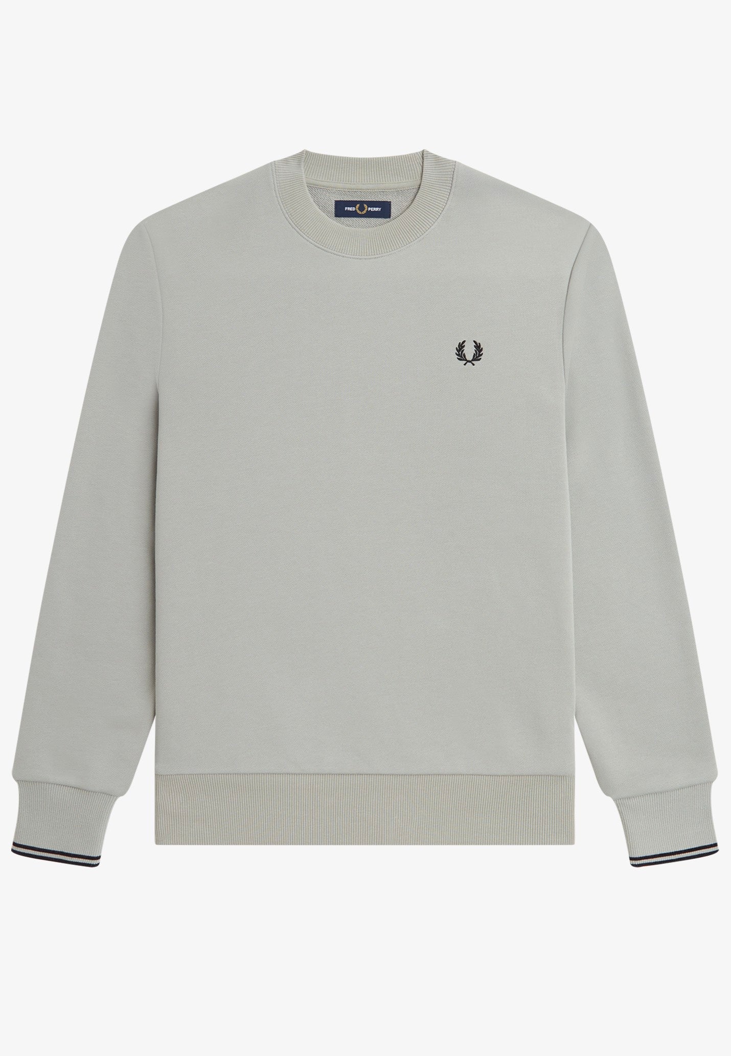 Fred Perry - Crew Neck Limestone - Sweater | Men-Image