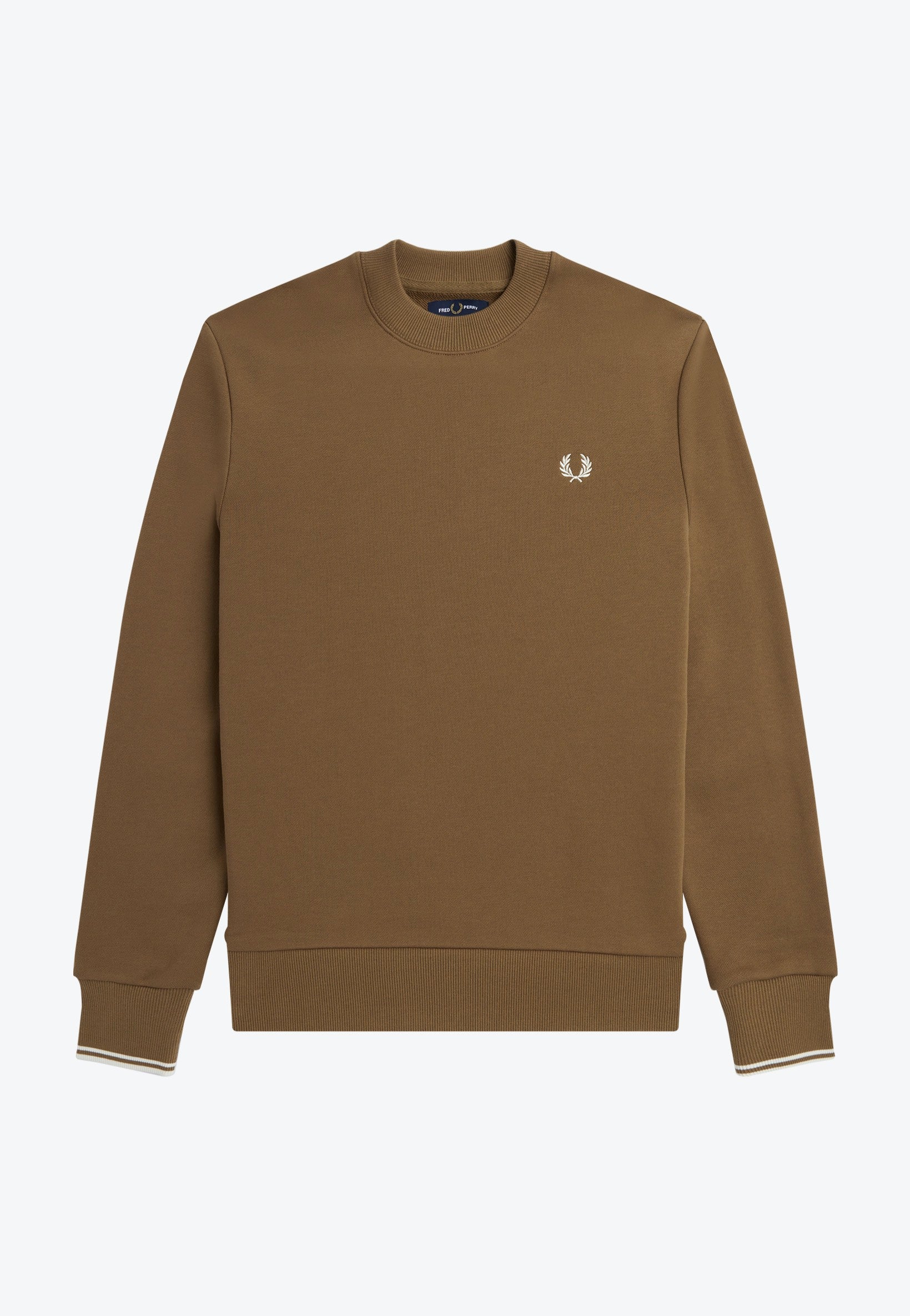 Fred Perry - Crew Neck Shaded Stone - Sweater | Men-Image