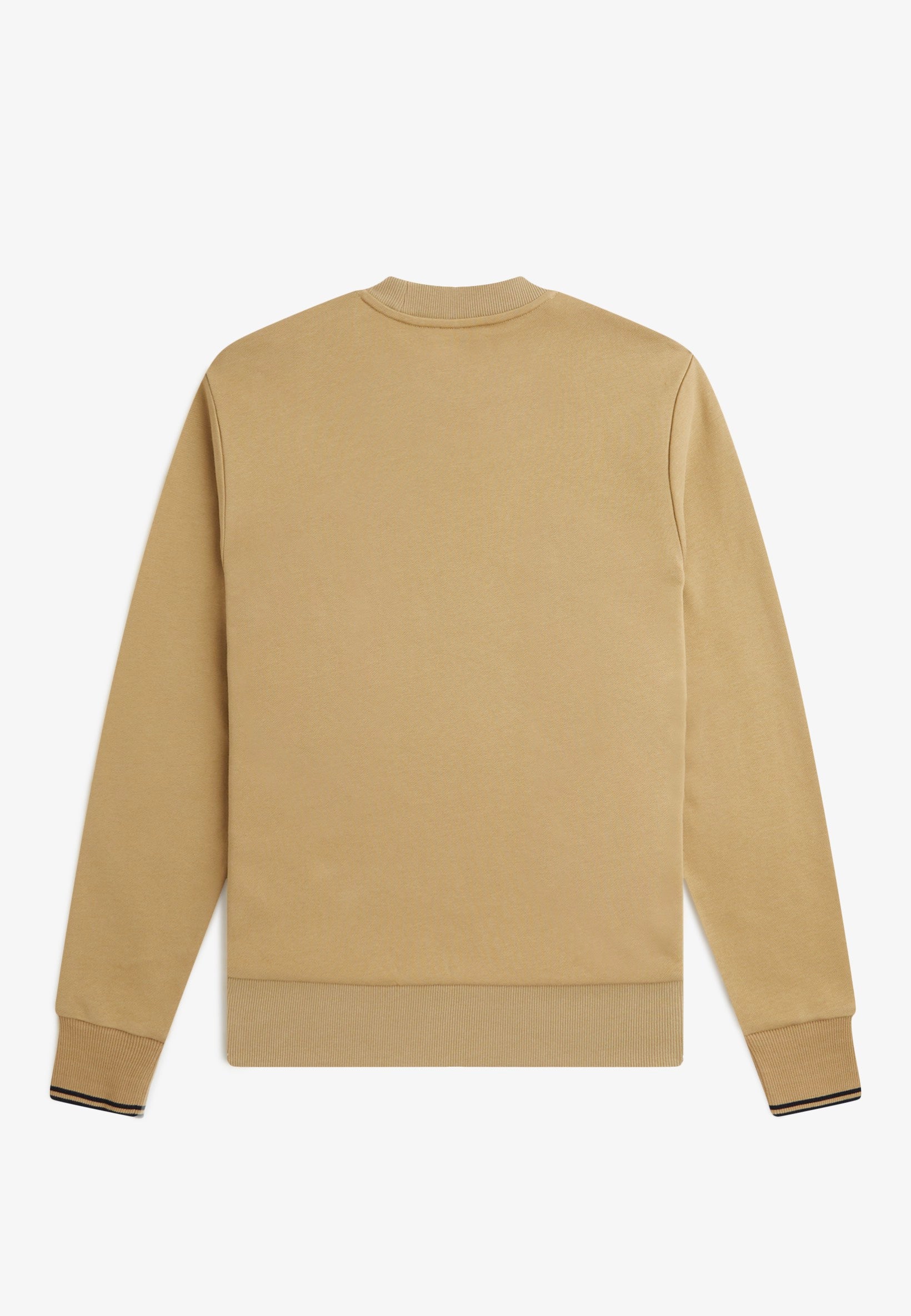 Fred Perry - Crew Neck Warm Stone/Black - Sweater | Men-Image