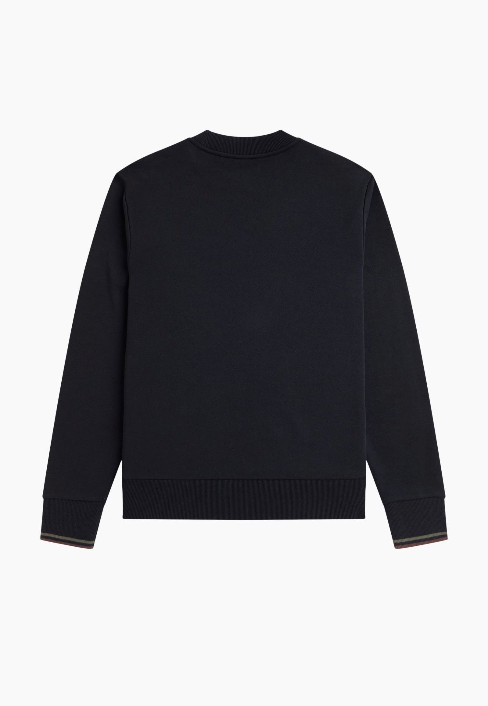 Fred Perry - Crew Neck Nvy/Lrlwgrn/Bric - Sweater | Men-Image