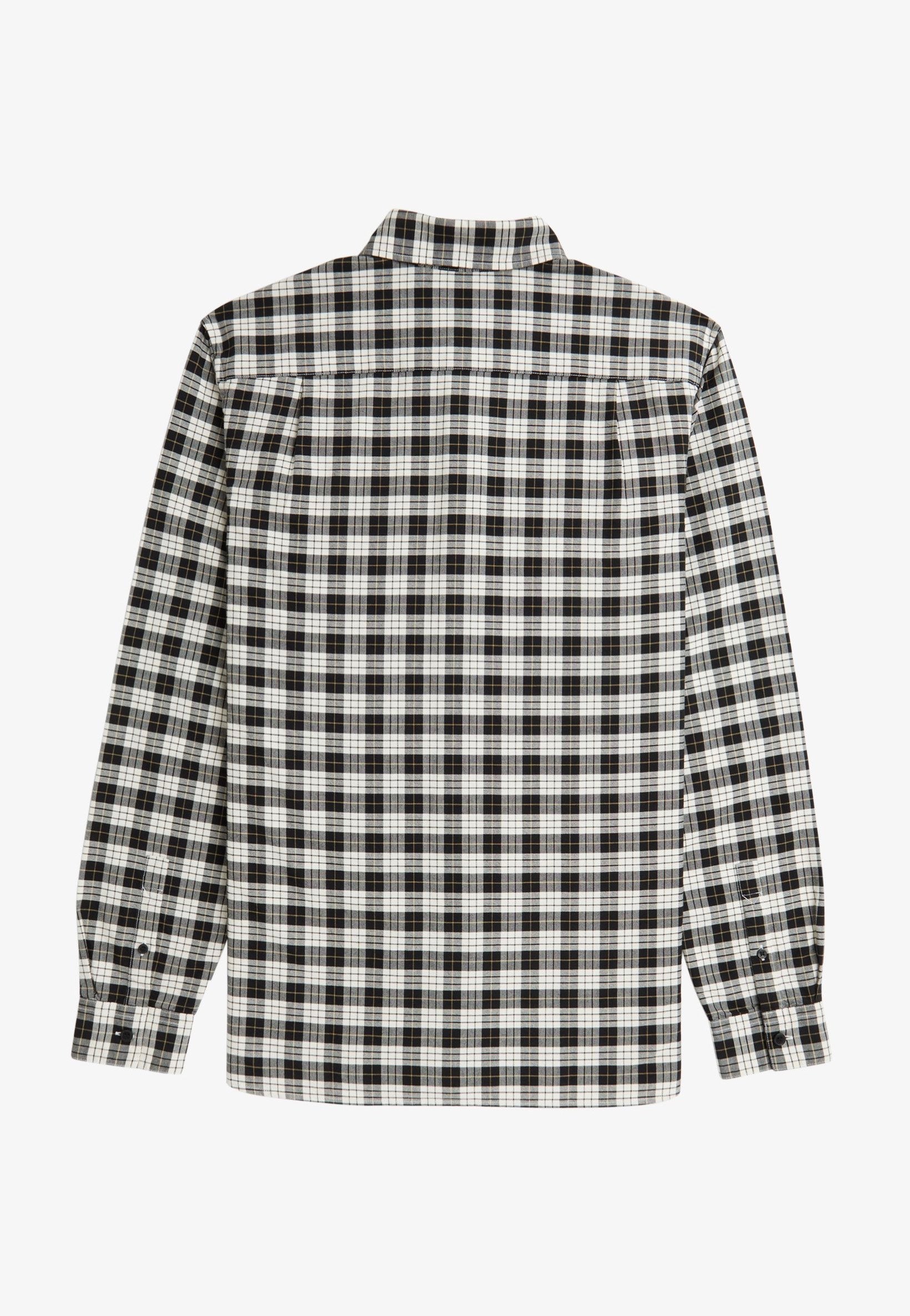 Fred Perry - Tartan Oxford Ecru - Shirt | Men-Image