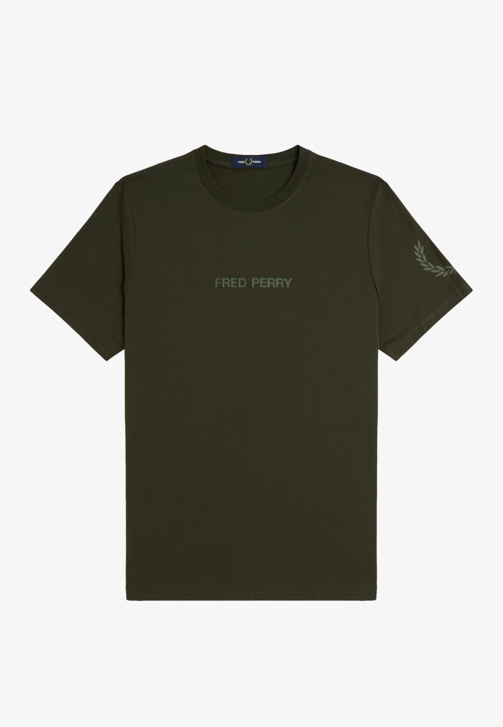 Fred Perry - Double Branded Graphic Hunting Green - T-Shirt | Men-Image