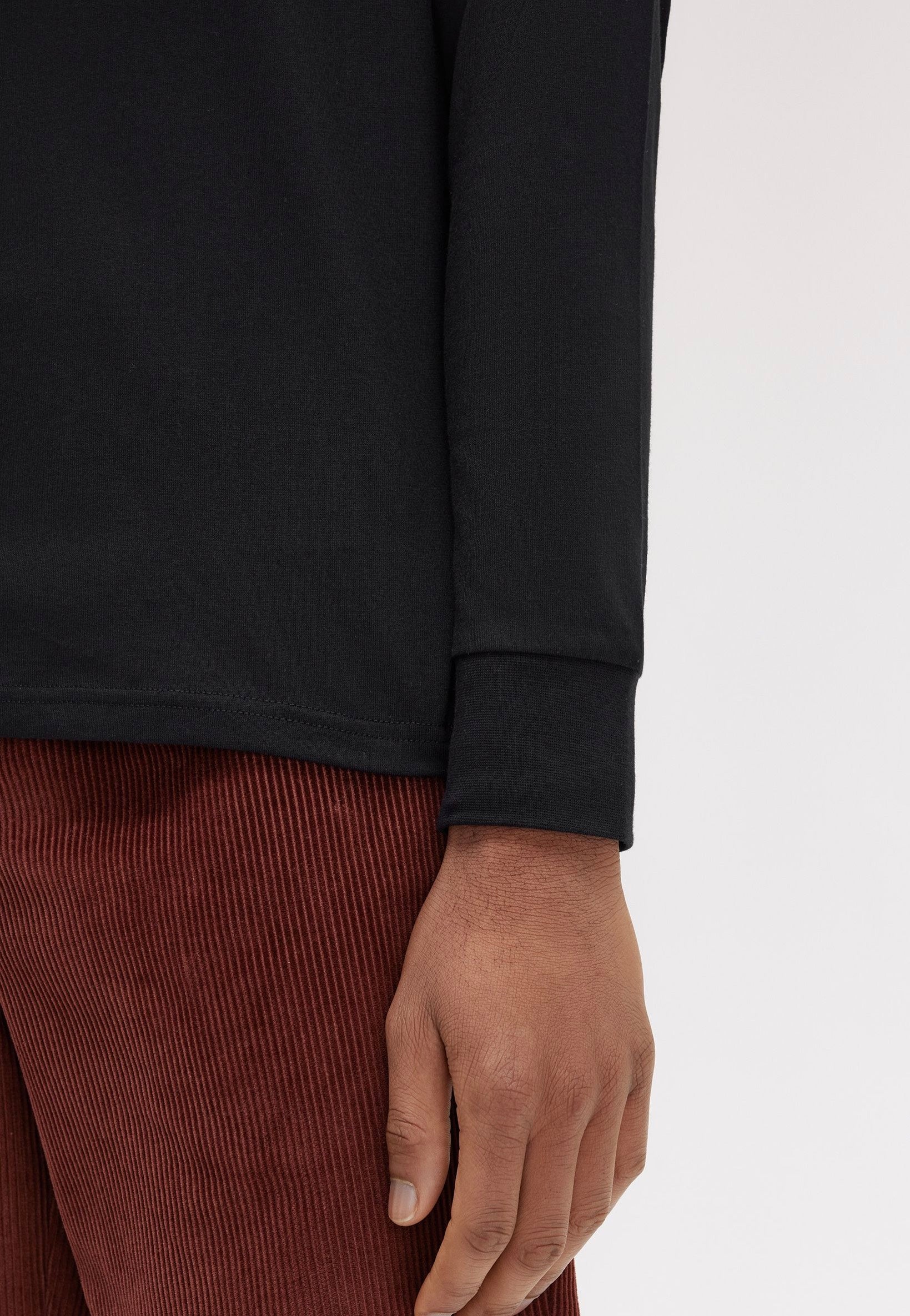 Fred Perry - Twin Tipped Black/Carrington Road Brick/Whisky Brown - Longsleeve | Men-Image