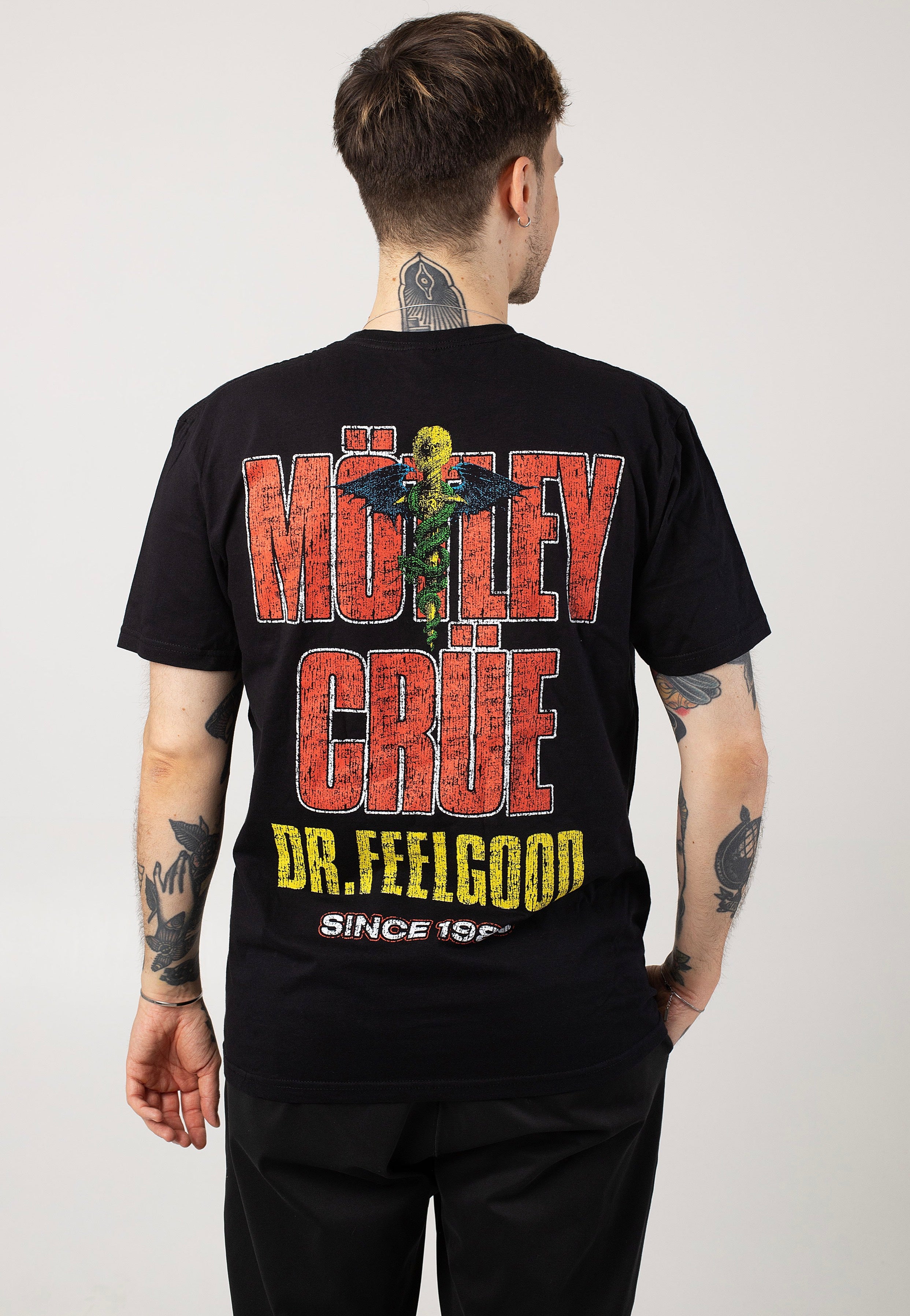 Mötley Crüe - Dr Feelgod Circle Photo - T-Shirt | Men-Image