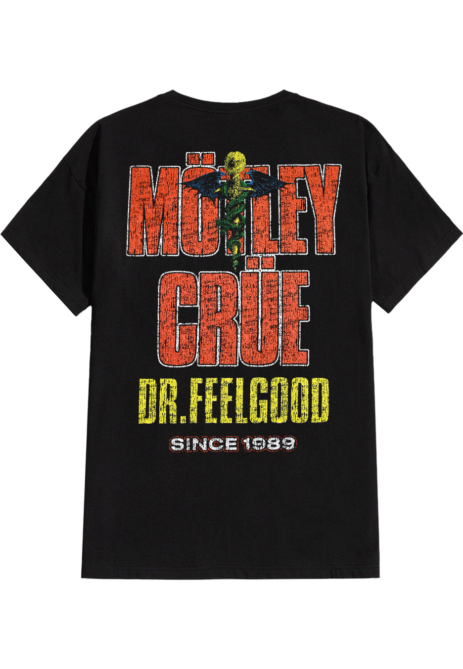 Mötley Crüe - Dr Feelgod Circle Photo - T-Shirt | Neutral-Image