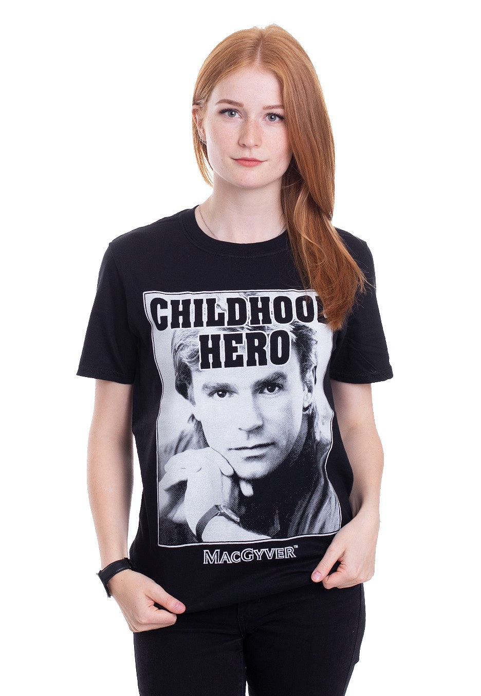 MacGyver - Childhood Hero - T-Shirt | Women-Image