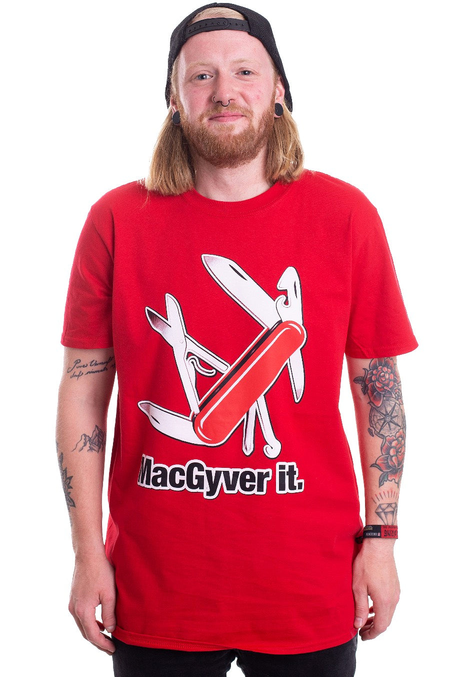 MacGyver - MacGyver It Red - T-Shirt | Men-Image