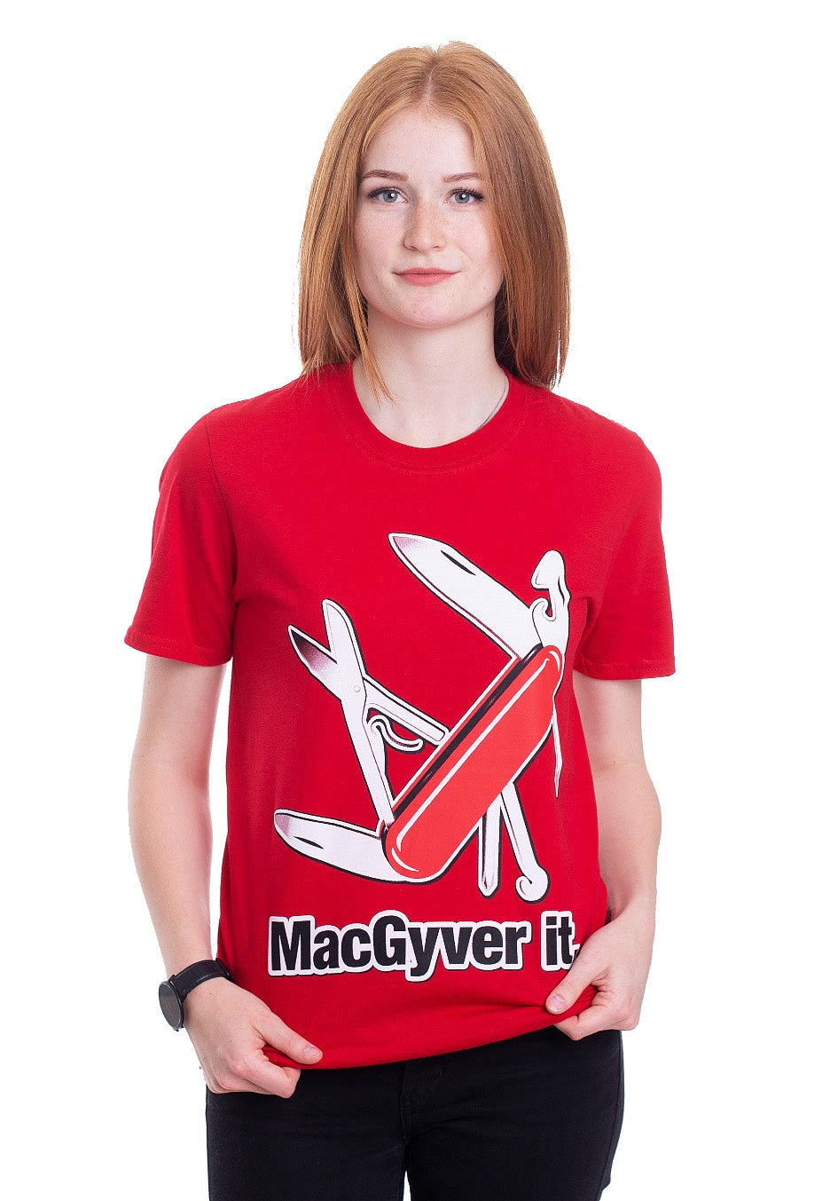 MacGyver - MacGyver It Red - T-Shirt | Women-Image