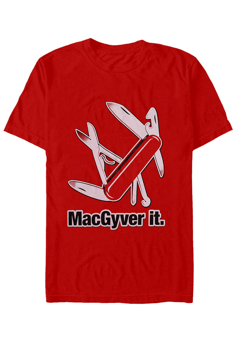 MacGyver - MacGyver It Red - T-Shirt | Neutral-Image