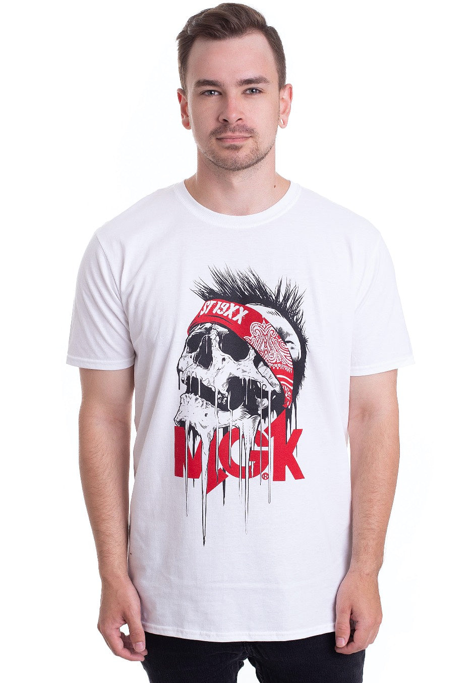 Machine Gun Kelly - Invincible White - T-Shirt | Men-Image