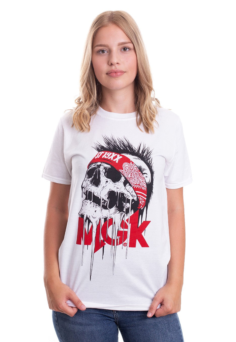 Machine Gun Kelly - Invincible White - T-Shirt | Women-Image