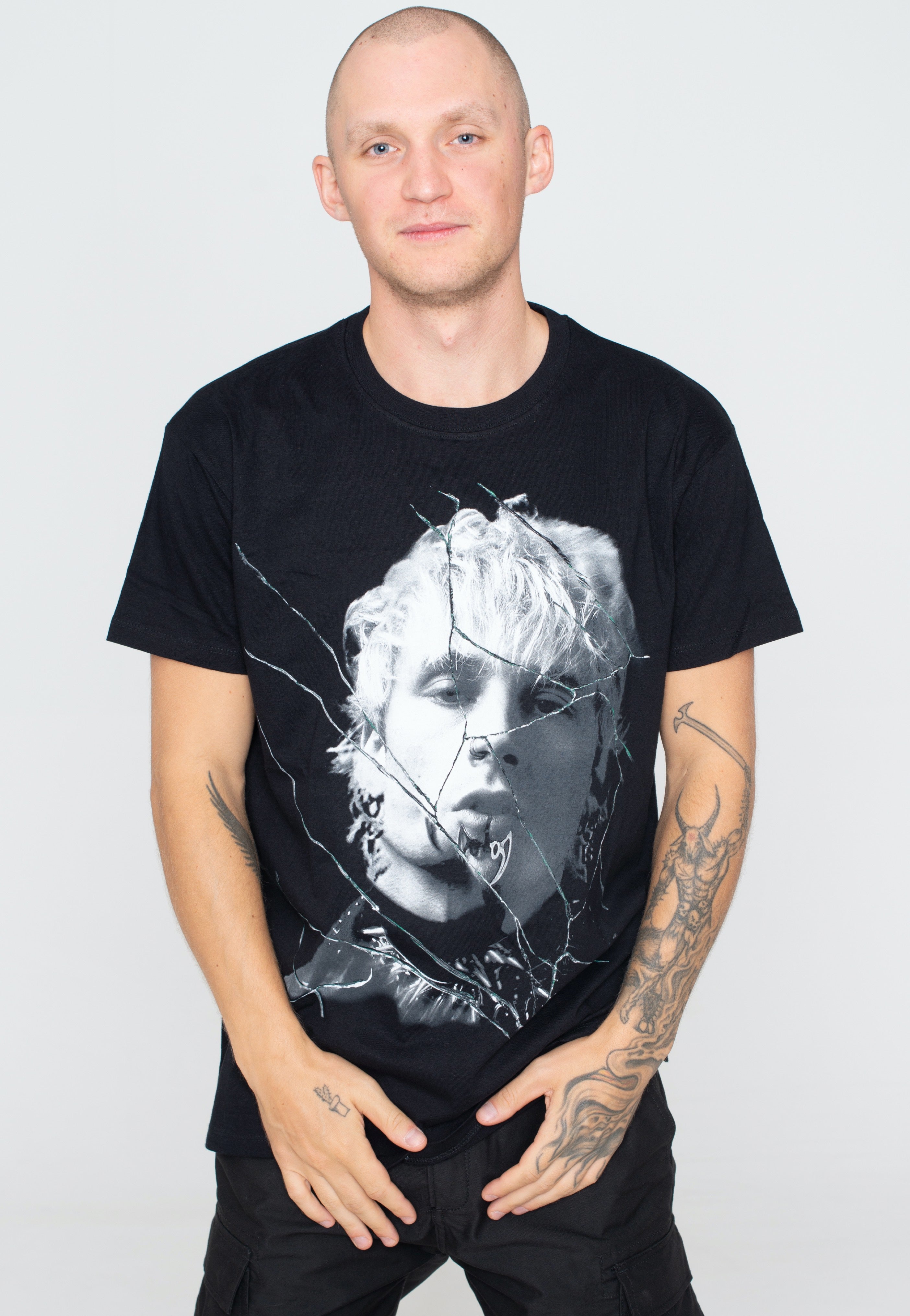 Machine Gun Kelly - Sellout Broken Glas - T-Shirt | Men-Image