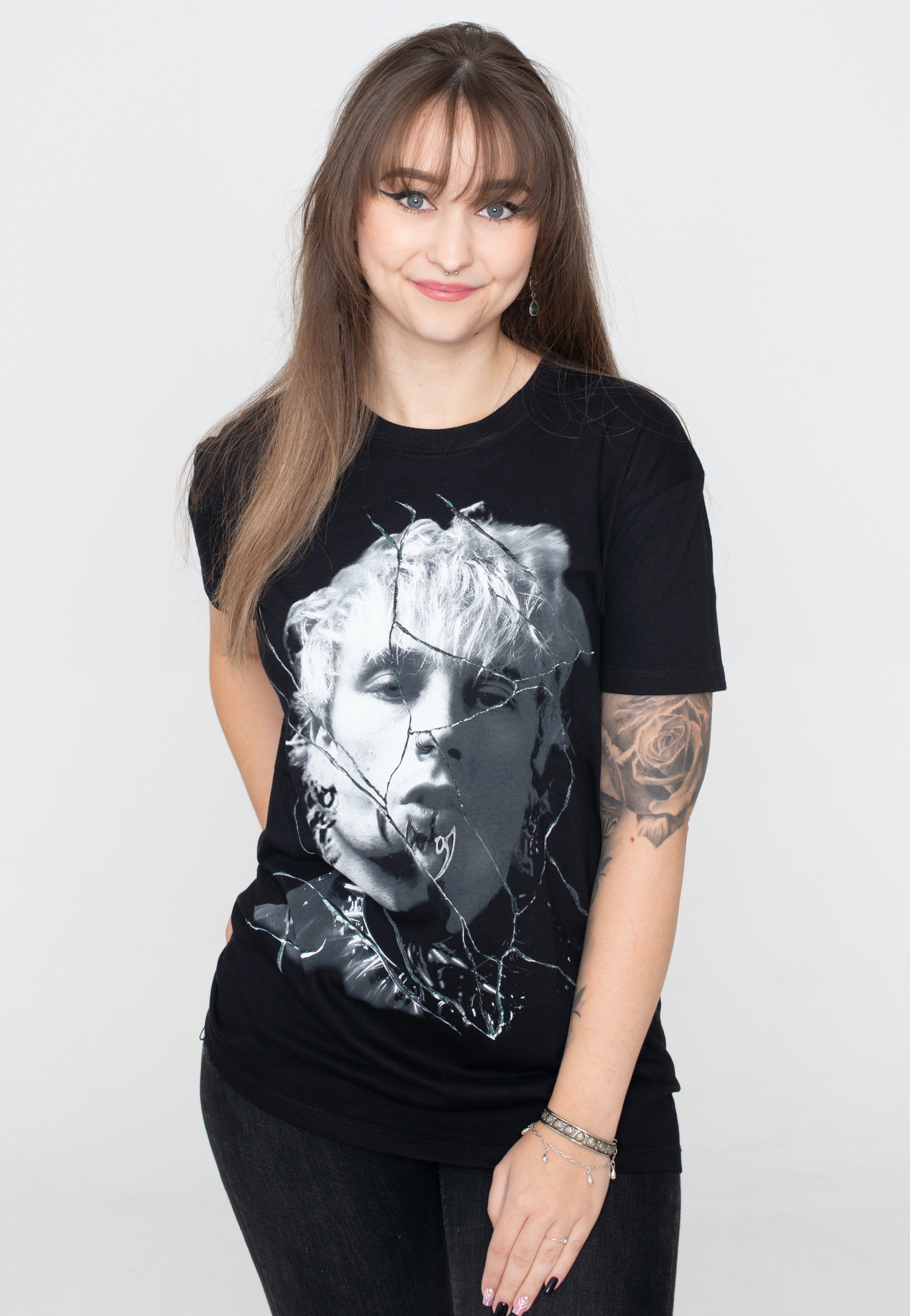 Machine Gun Kelly - Sellout Broken Glas - T-Shirt | Women-Image