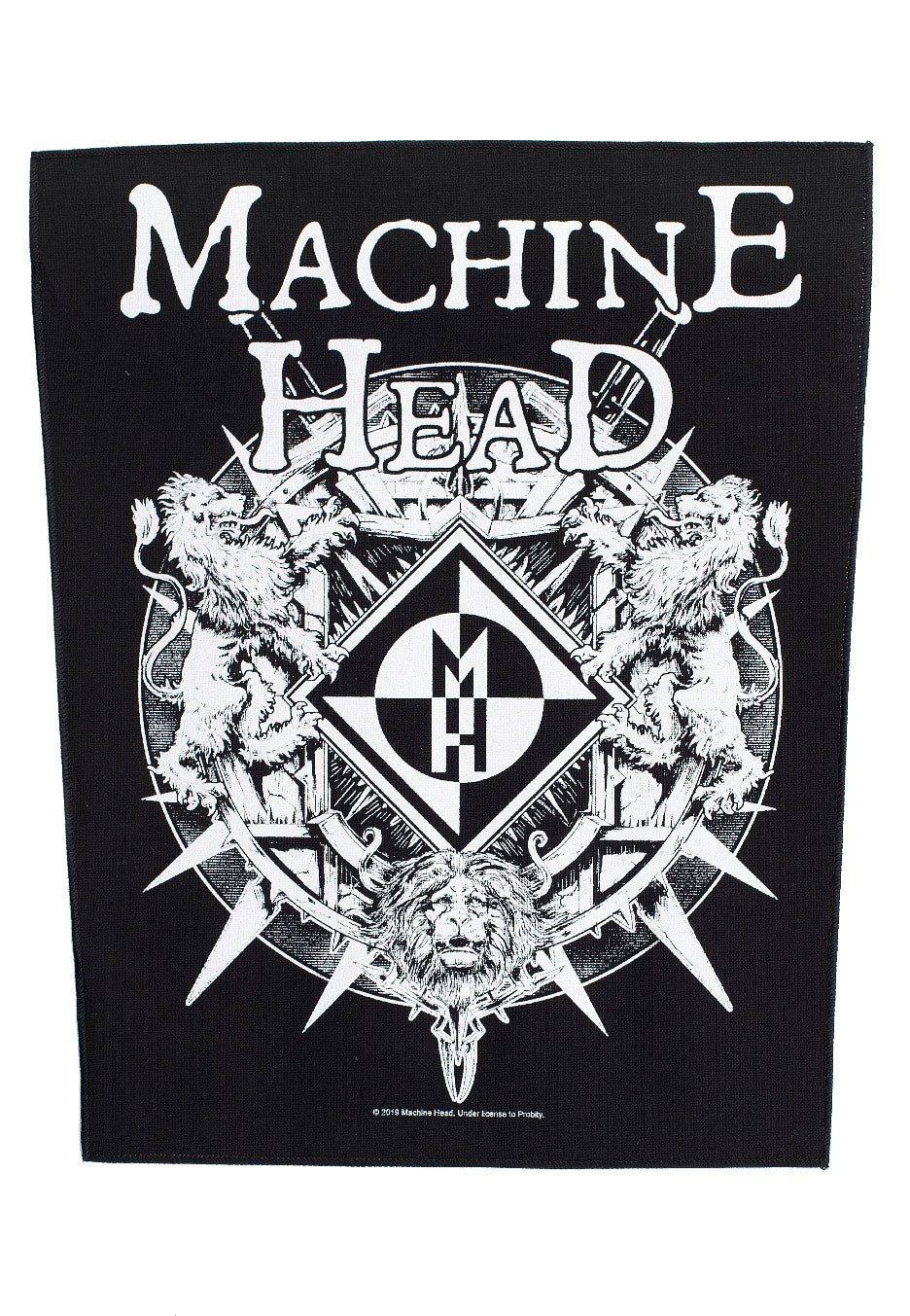 Machine Head - Lion Crest - Backpatch | Neutral-Image