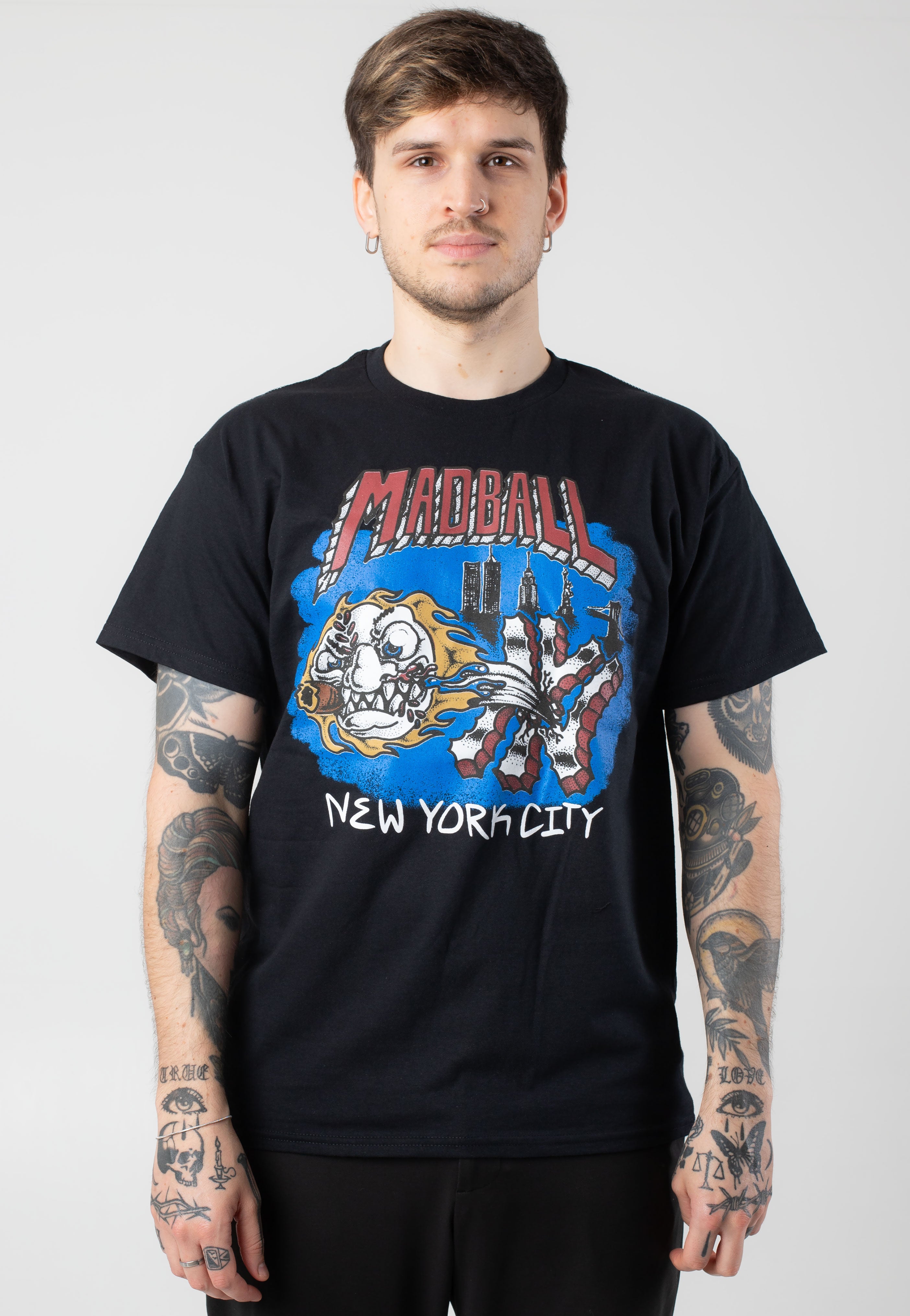 Madball - NYC Cartoon - T-Shirt | Men-Image