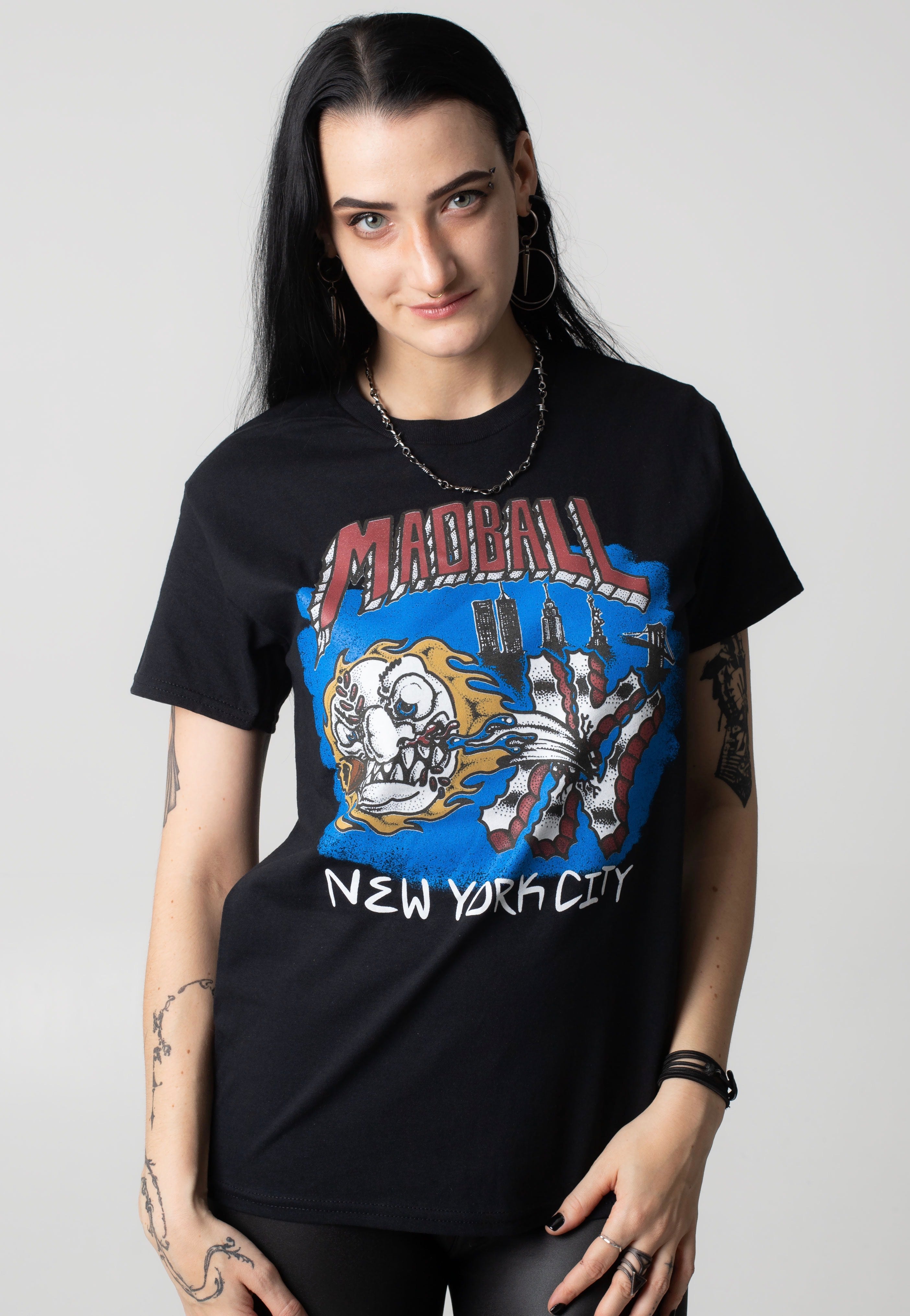 Madball - NYC Cartoon - T-Shirt | Women-Image